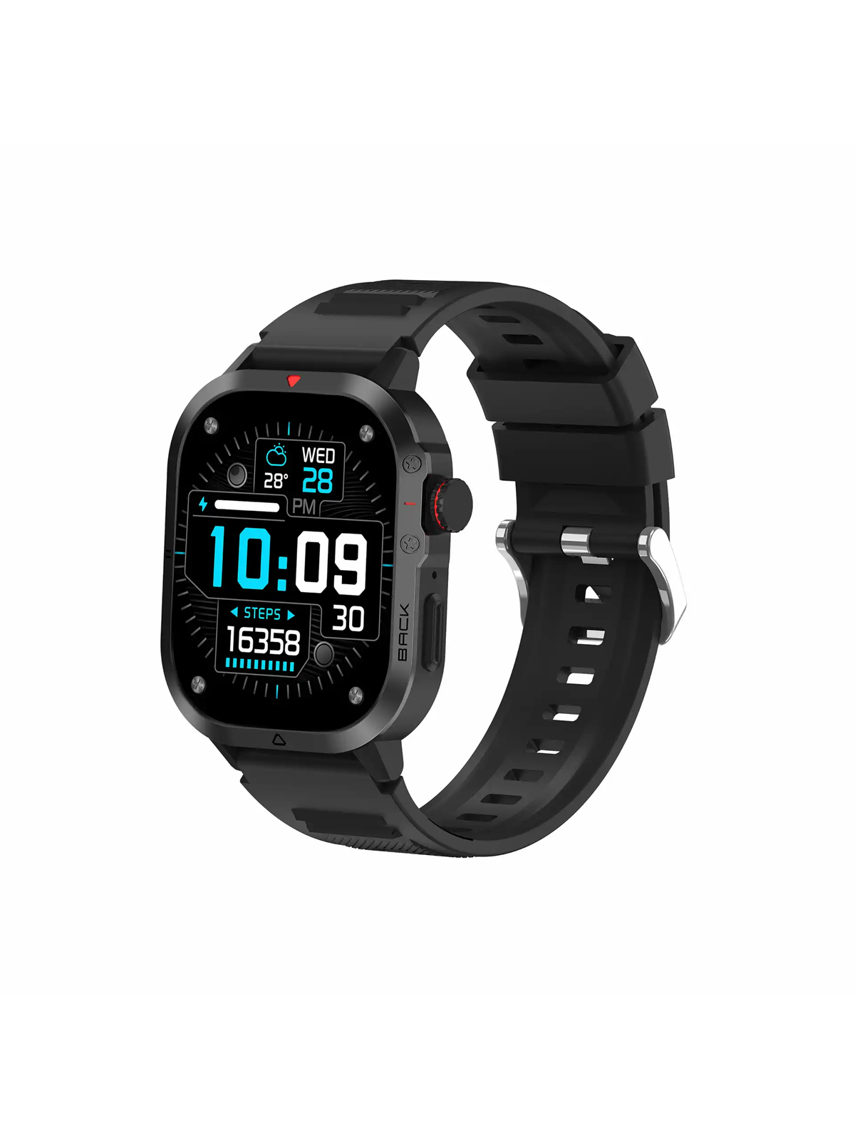 Denver Swc-195b Black - Smartwatches Pulsuhren Sportuhren Schrittzaehler