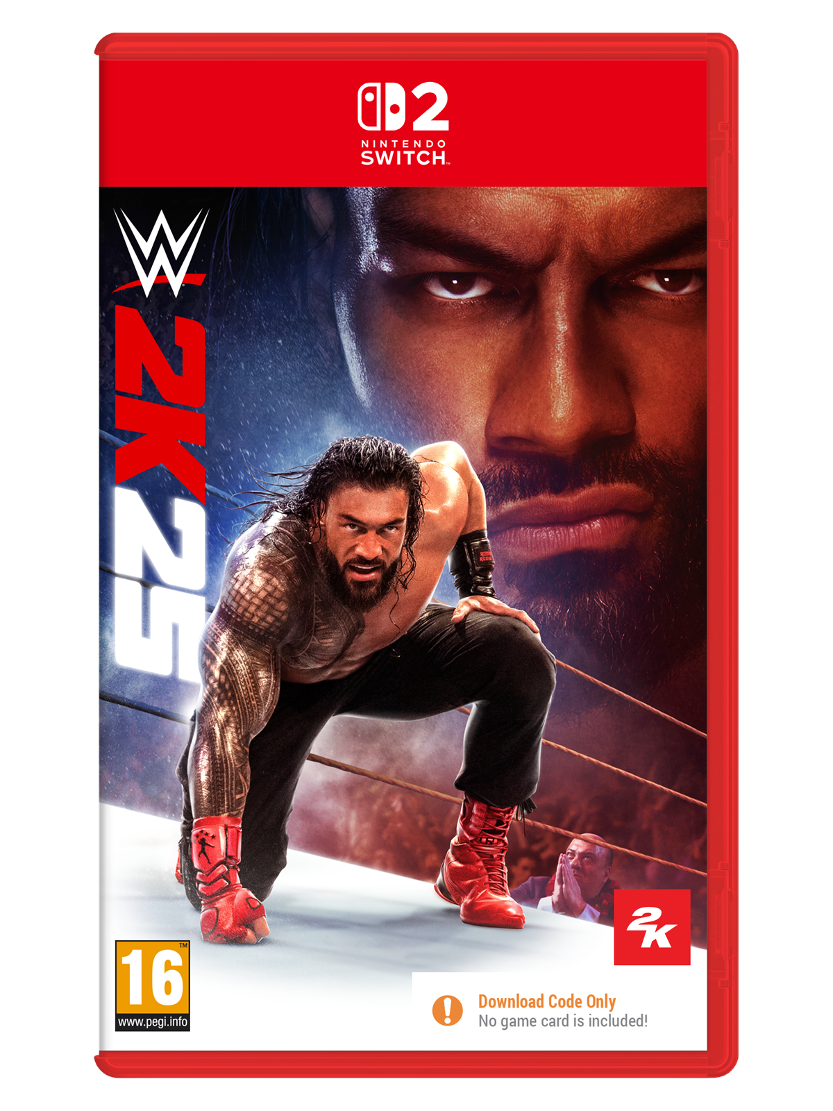Wwe 2k25 (Code in a Box) - Nintendo Switch 2 - Fighting - Pegi 16 - Spiele - 5026555072137