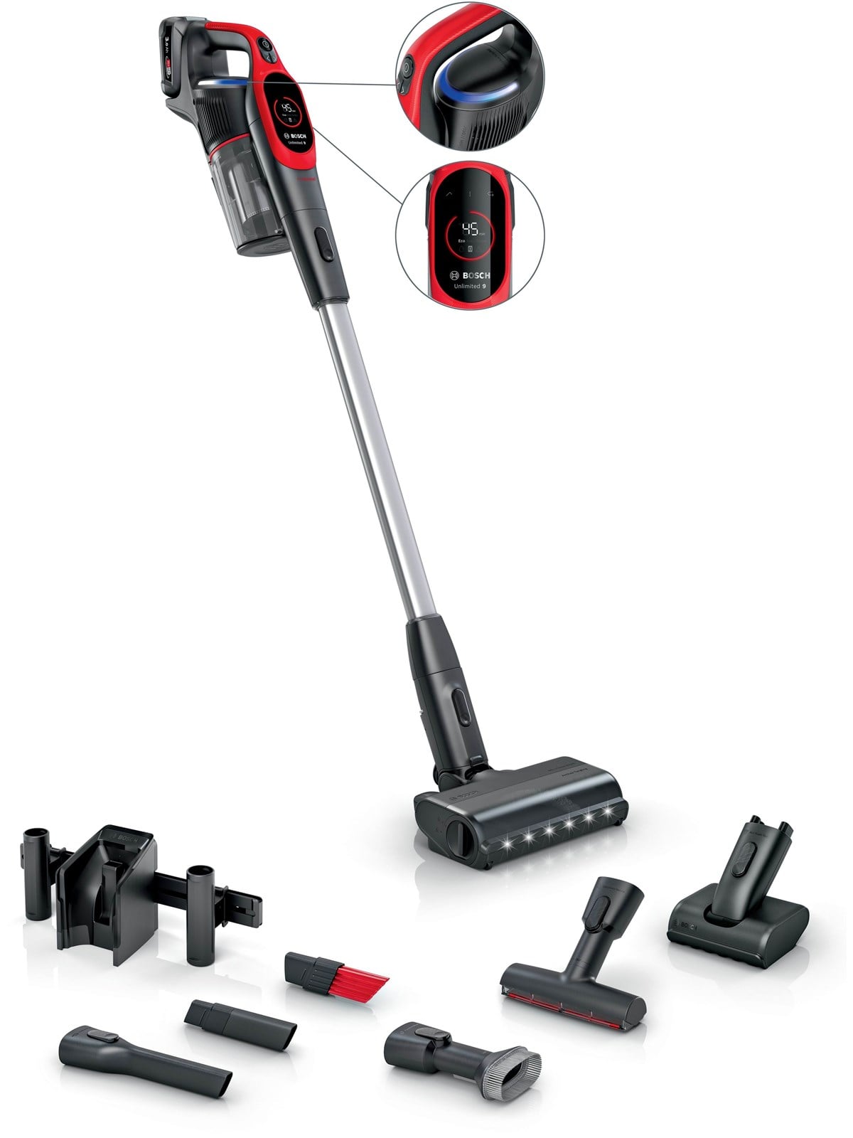 Bosch 2-in-1 Staubsauger Unlimited Serie 9 Pet Bbs931pet - Handstaubsauger