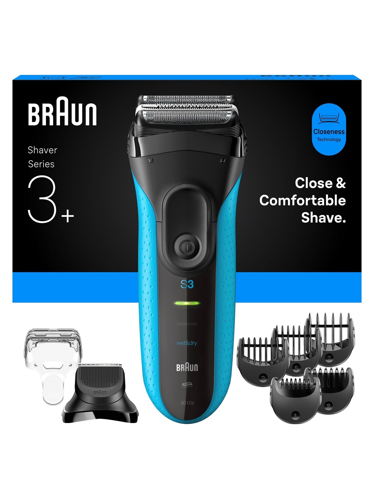 Braun Rasierapparate Series3+ 3010bt - 8700216735483
