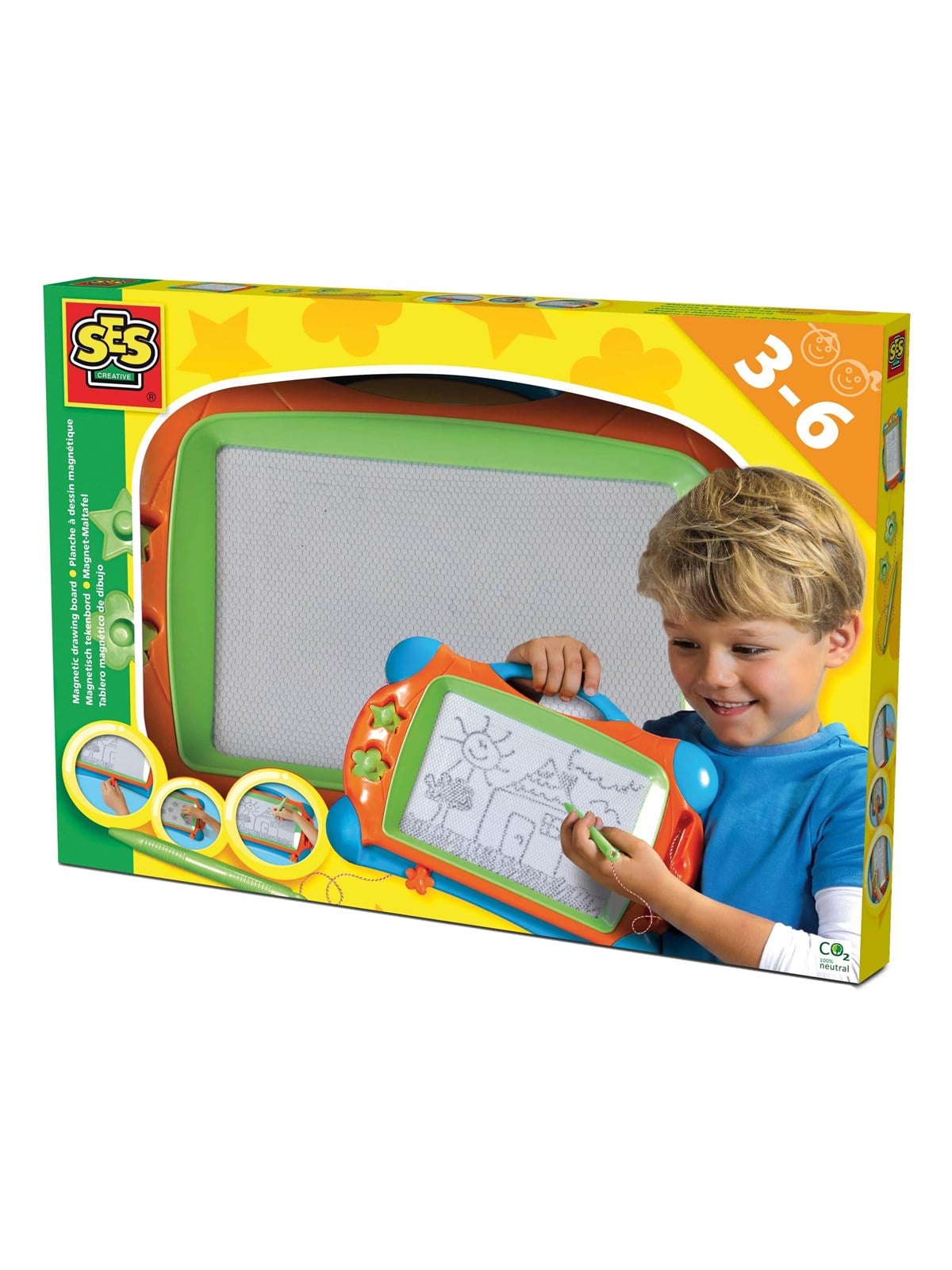 Ses Creative Magnetic Drawing Board - Kreativ Spiele - 14646