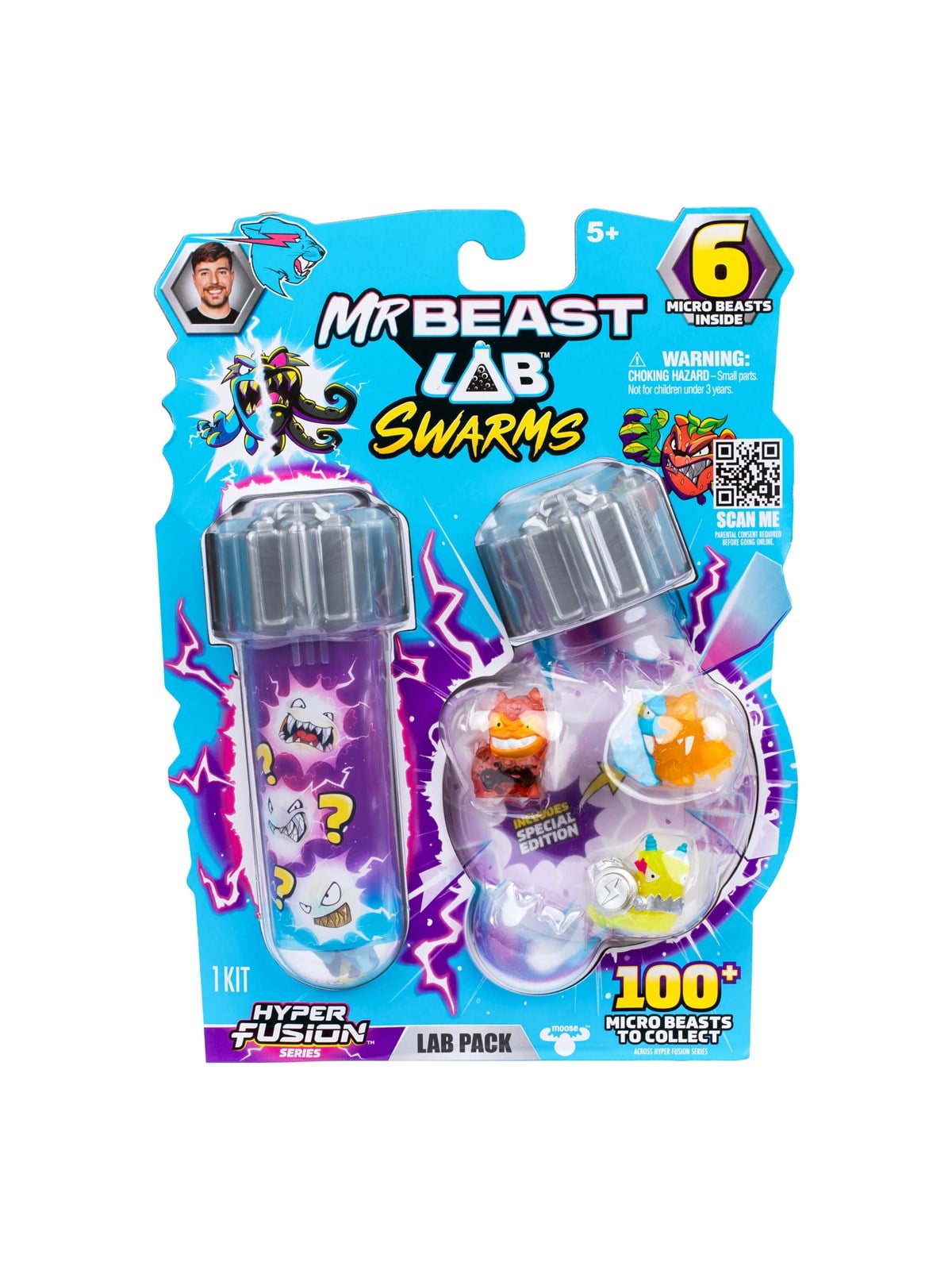 Mrbeast Lab Swarms Fusion 6 Pack - Figuren - 20418