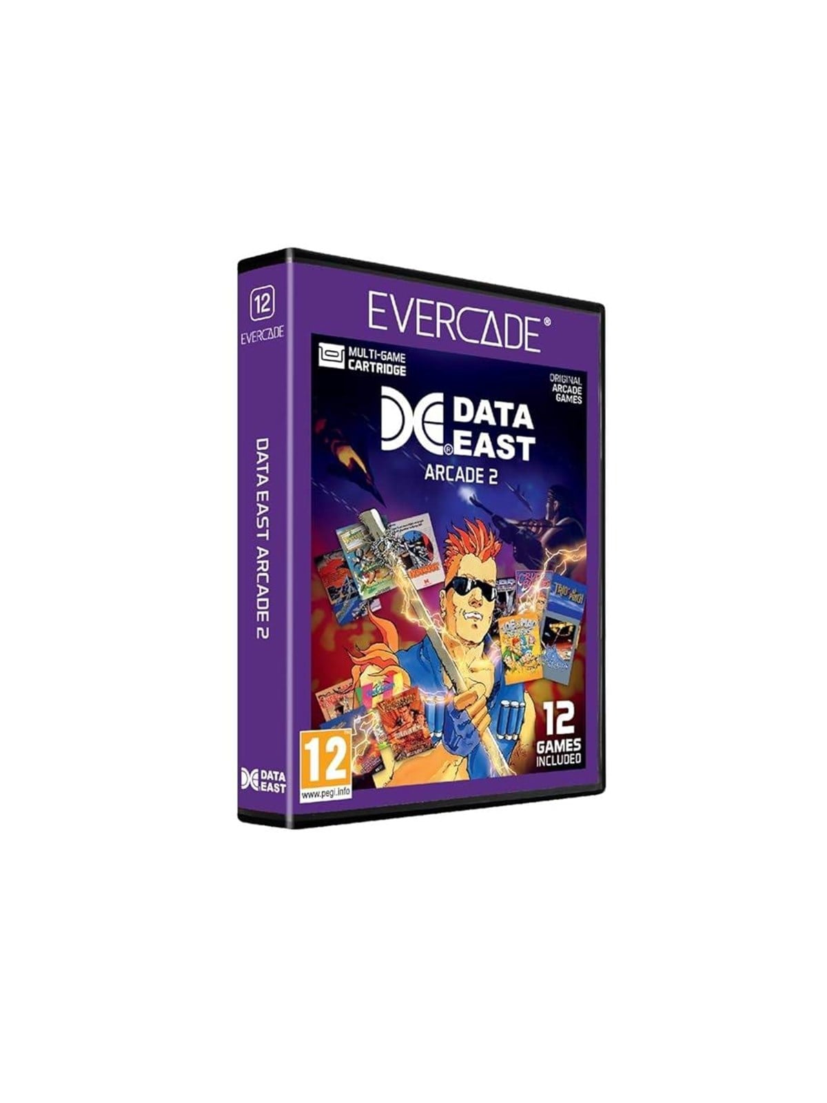 Data East Arcade Collection 2 - Evercade - Samlung - Pegi 12 - Spiele - 5060990240775