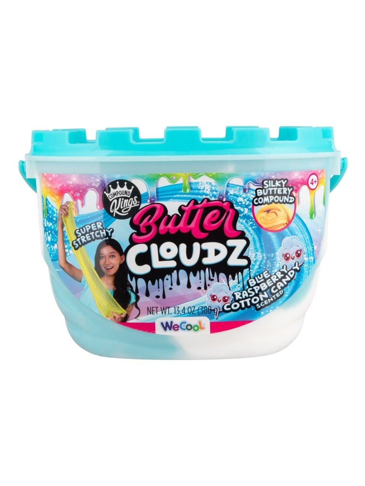 Compound Kings Butter Swirlz Raspberry Cotton Candy 380g - Kreativ Spiele - 40374