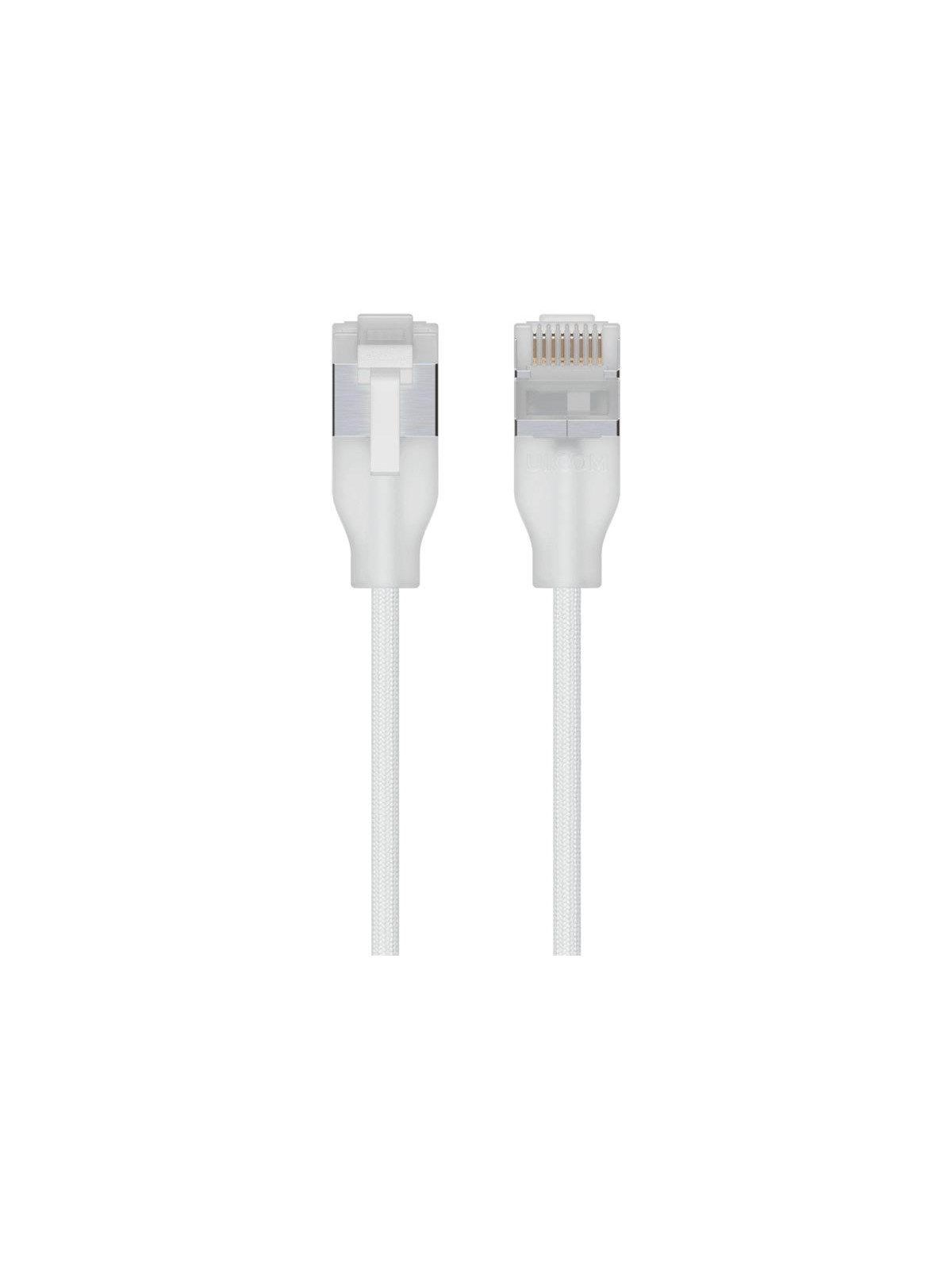 Ubiquiti Unifi Patch Cable - 15 m - White - Weiß - 15 Meter - Netzwerk Kabel - Uacc-cable-patch-el-c6a-15m-w