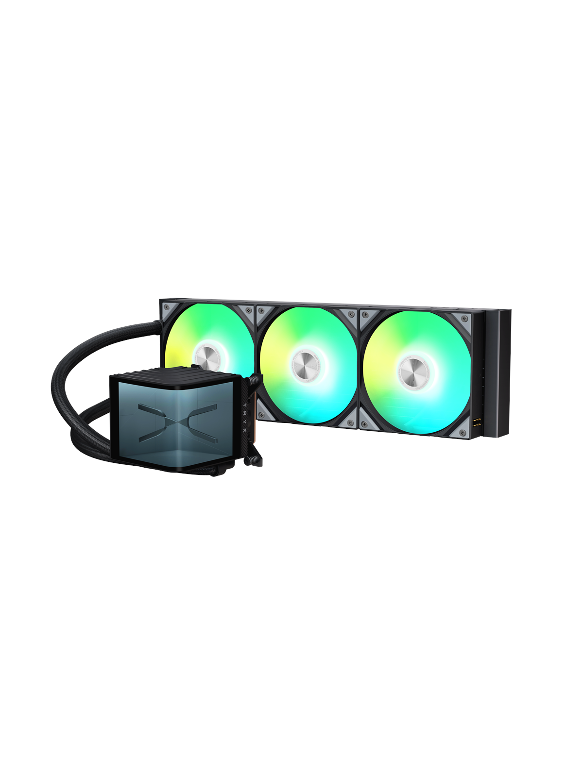 Tryx Panorama Upgraded 360mm Aio Black - Cpu-wasserkühlung - Max 28 Dba - Cpu Kuehler - L-p360a-as3m-g1k