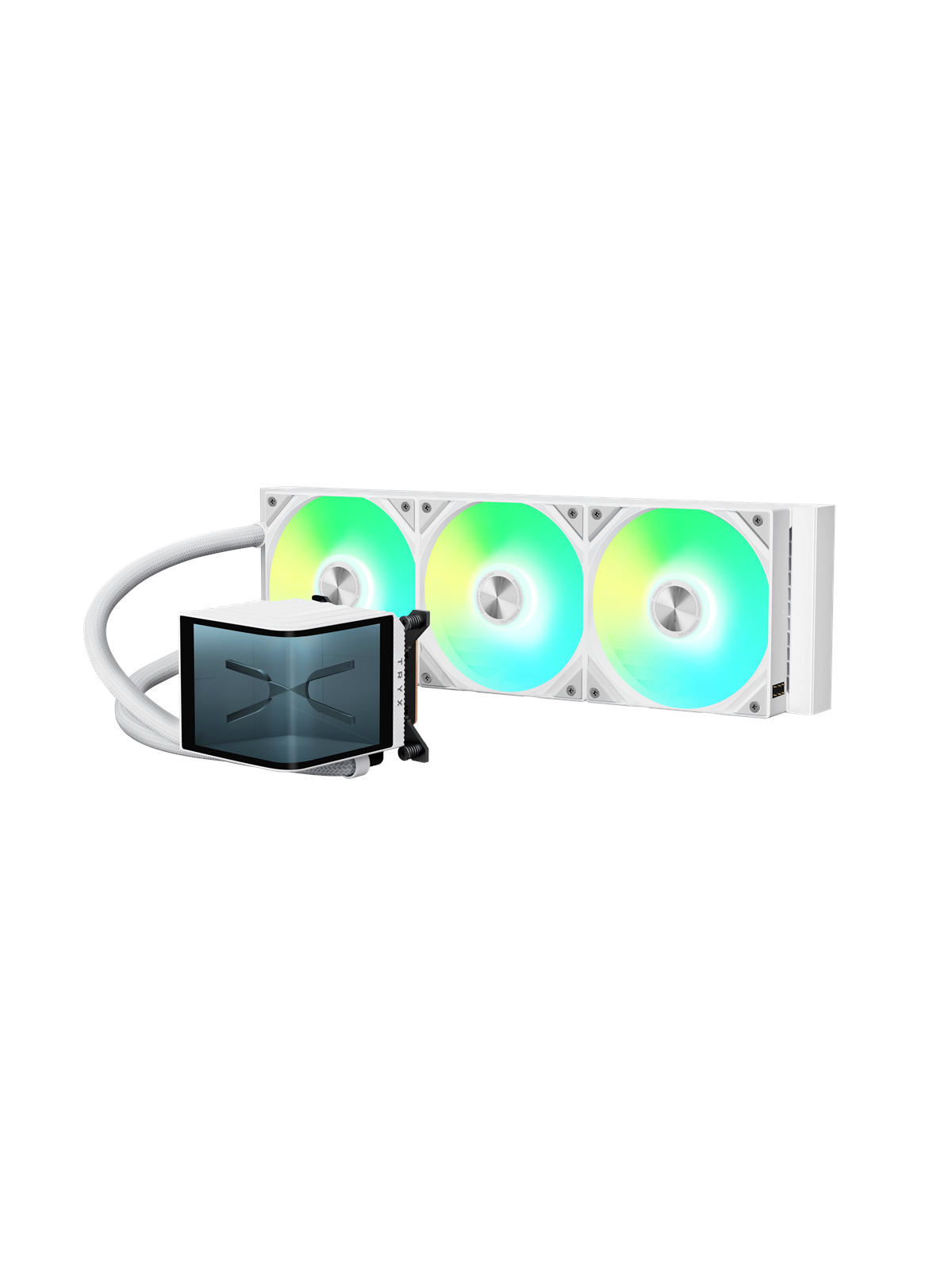 Tryx Panoramaupgraded 360mm Aio White - Cpu-wasserkühlung - Max 28 Dba - Cpu Kuehler - L-p360a-as3m-g1w