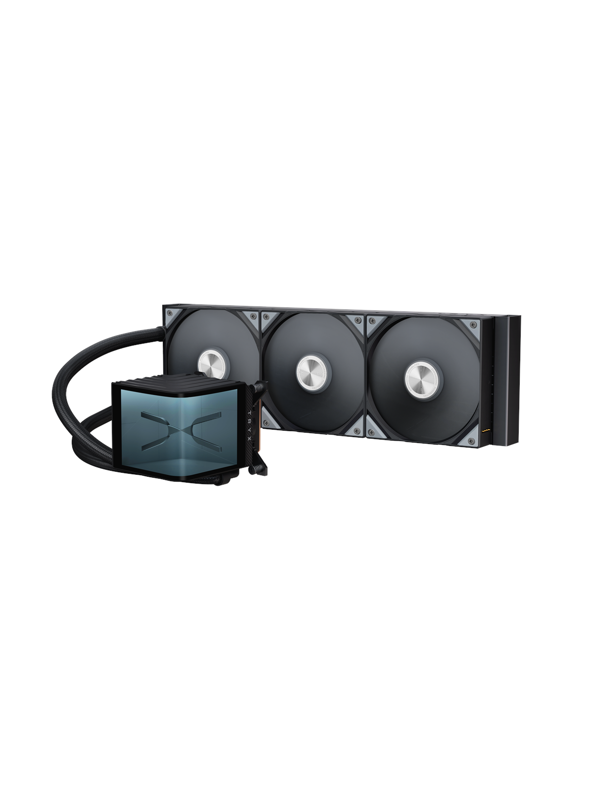 Tryx Panorama Upgraded 360mm Aio Black - Cpu-wasserkühlung - Max 28 Dba - Cpu Kuehler - L-p360n-ds3m-g1k