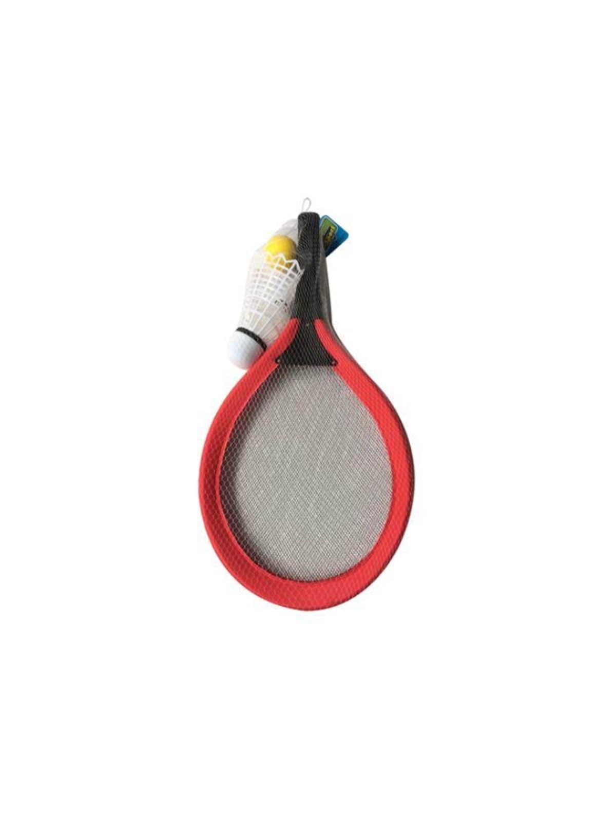 Soft Tennis 67 cm Sæt M/bold & Fjerbold +6 år - Gartenspiele - 13164