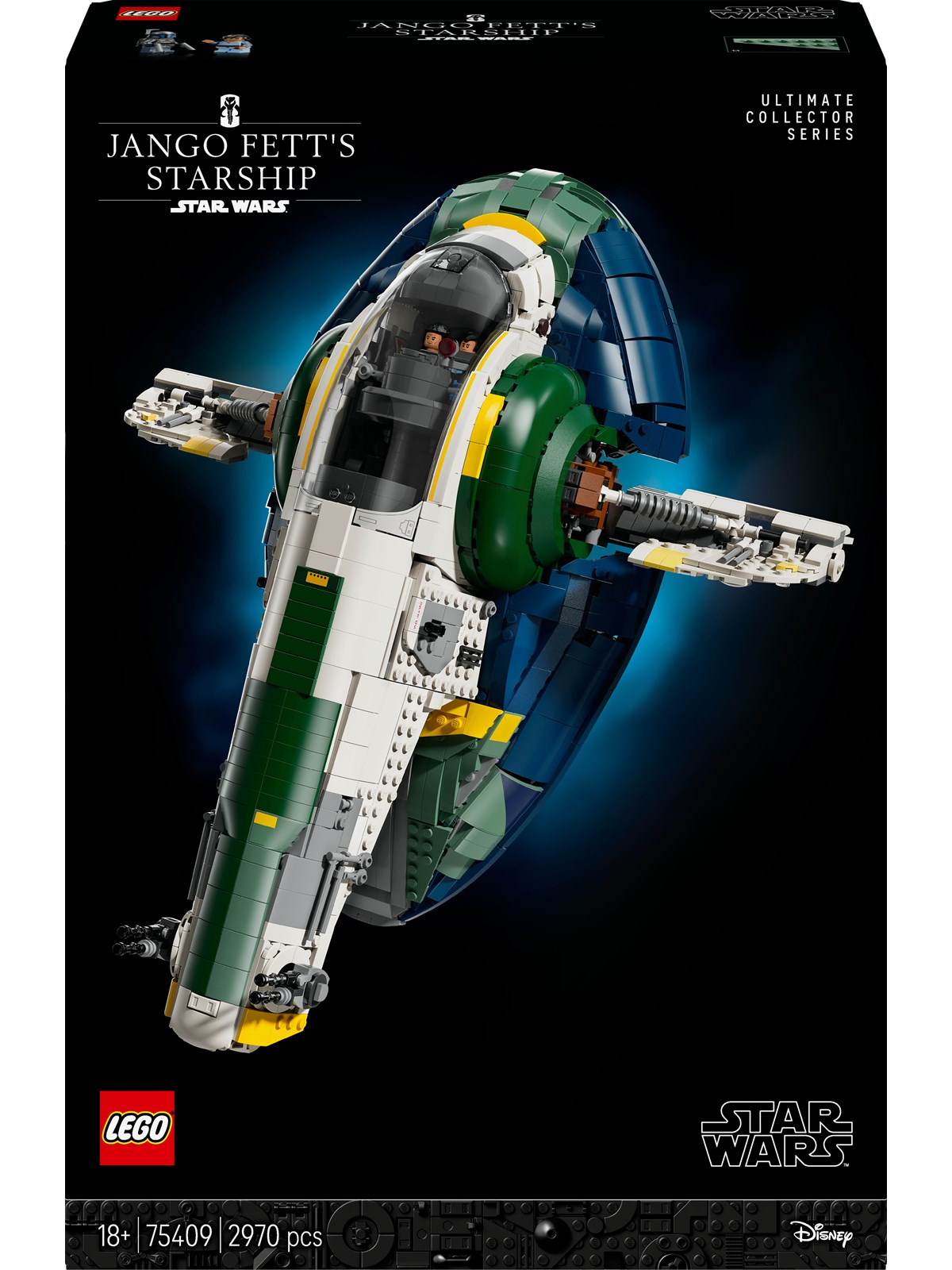 Lego Star Wars 75409 Jango Fetts Sternenschiff Der Firespray-klasse