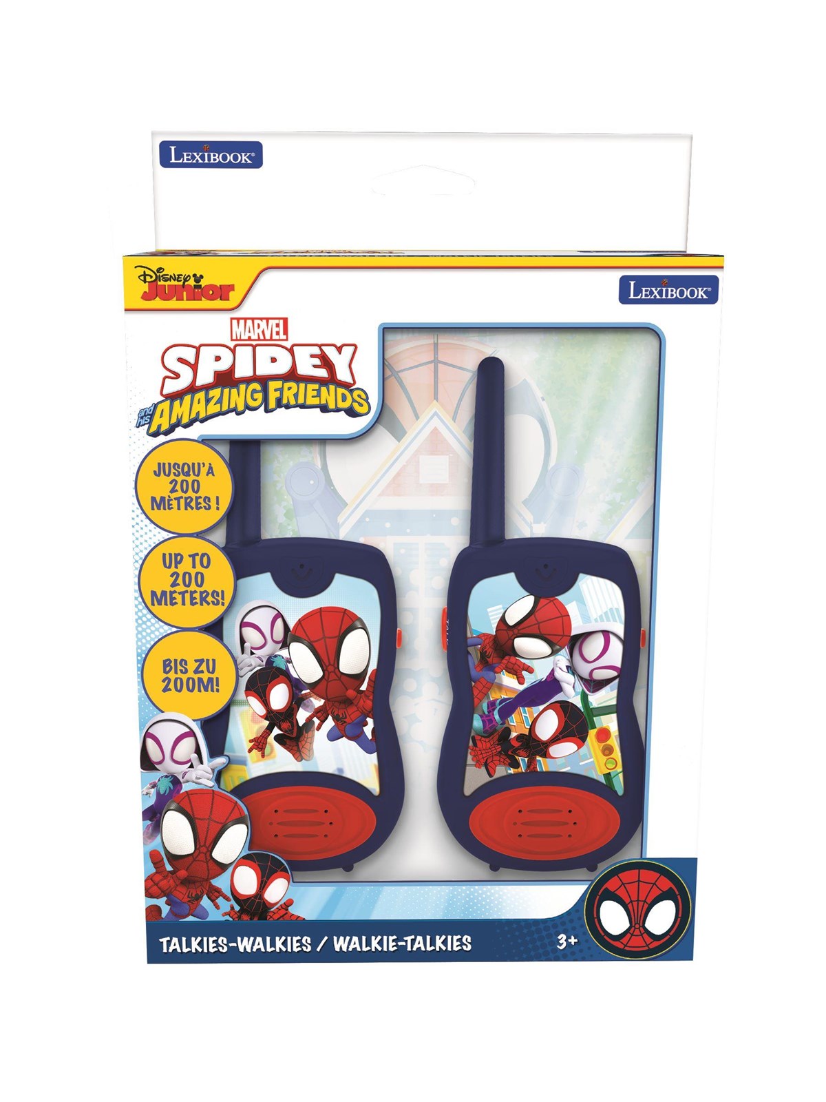 Spider-man Walkie Talkies Spidey And His Amazing Friends 200m - Rollenspiele - 20394