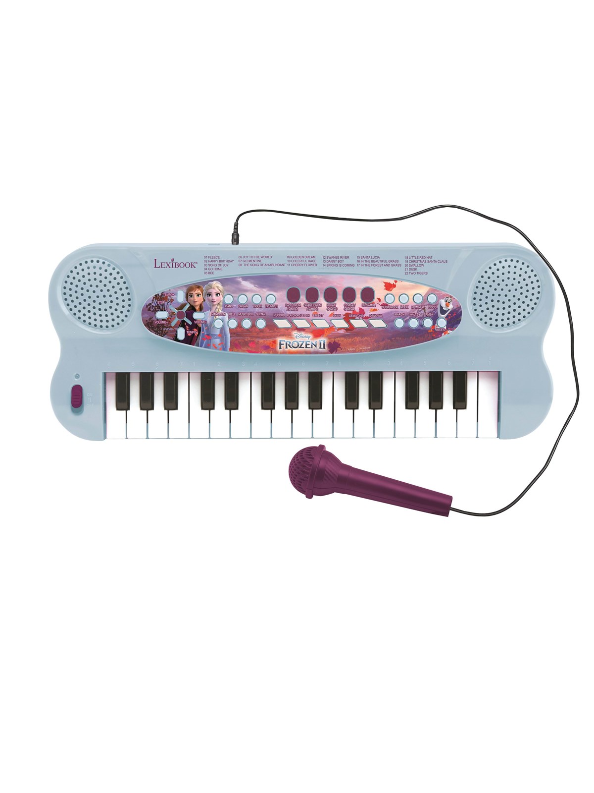 Frozen Electronic Keyboard With Mic (32 Keys) - Musik - 90241
