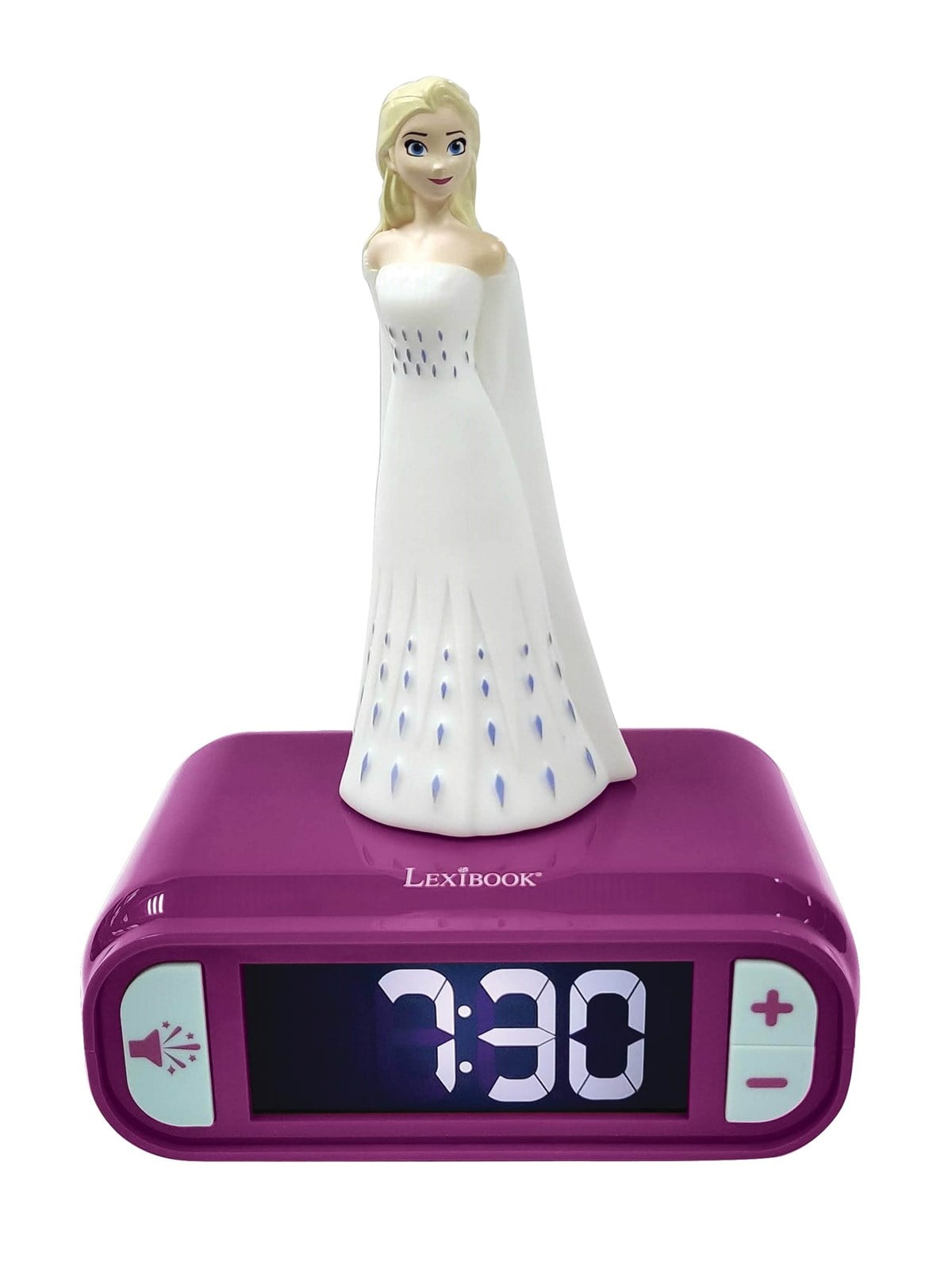 Frozen Alarm Clock With Night Light 3D Design Elsa - Kinderzimmer - 80101