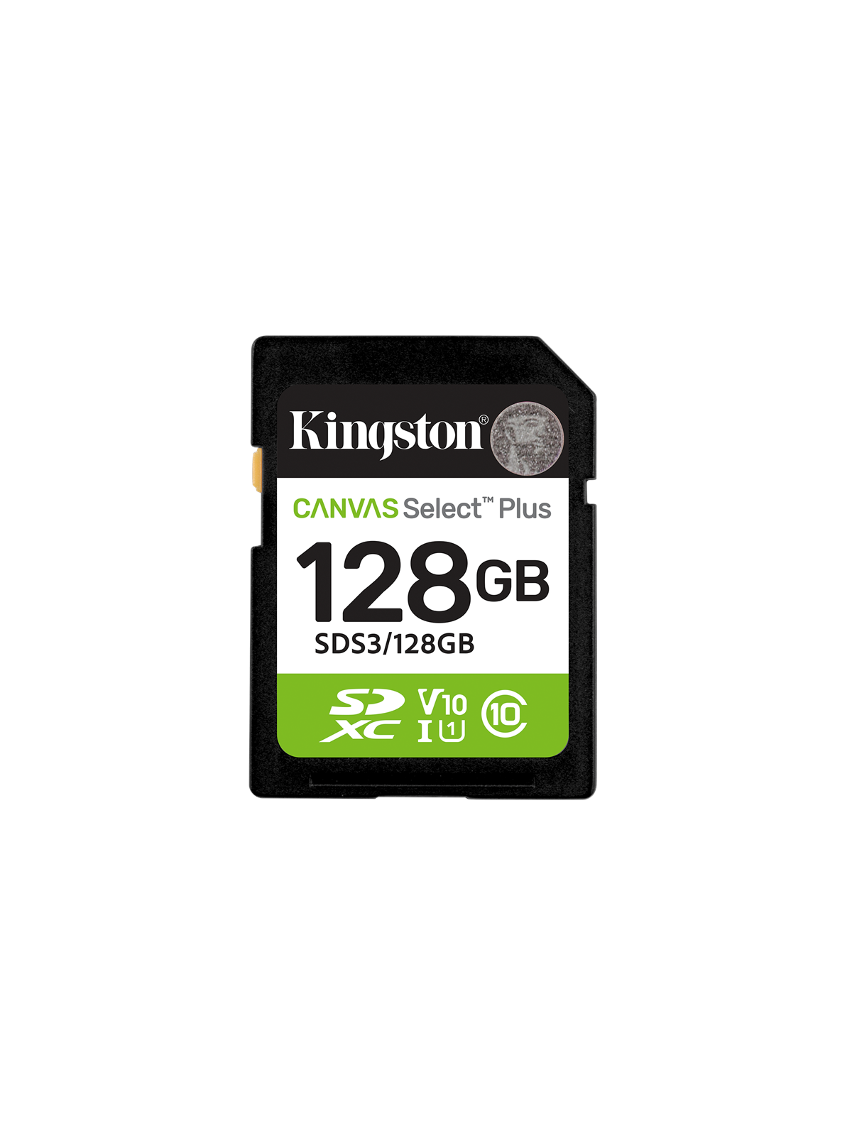 Kingston Canvas Select Plus Gen3 Sdxc - 150mb/s - 128gb - Speicherkarten - Sds3/128gb