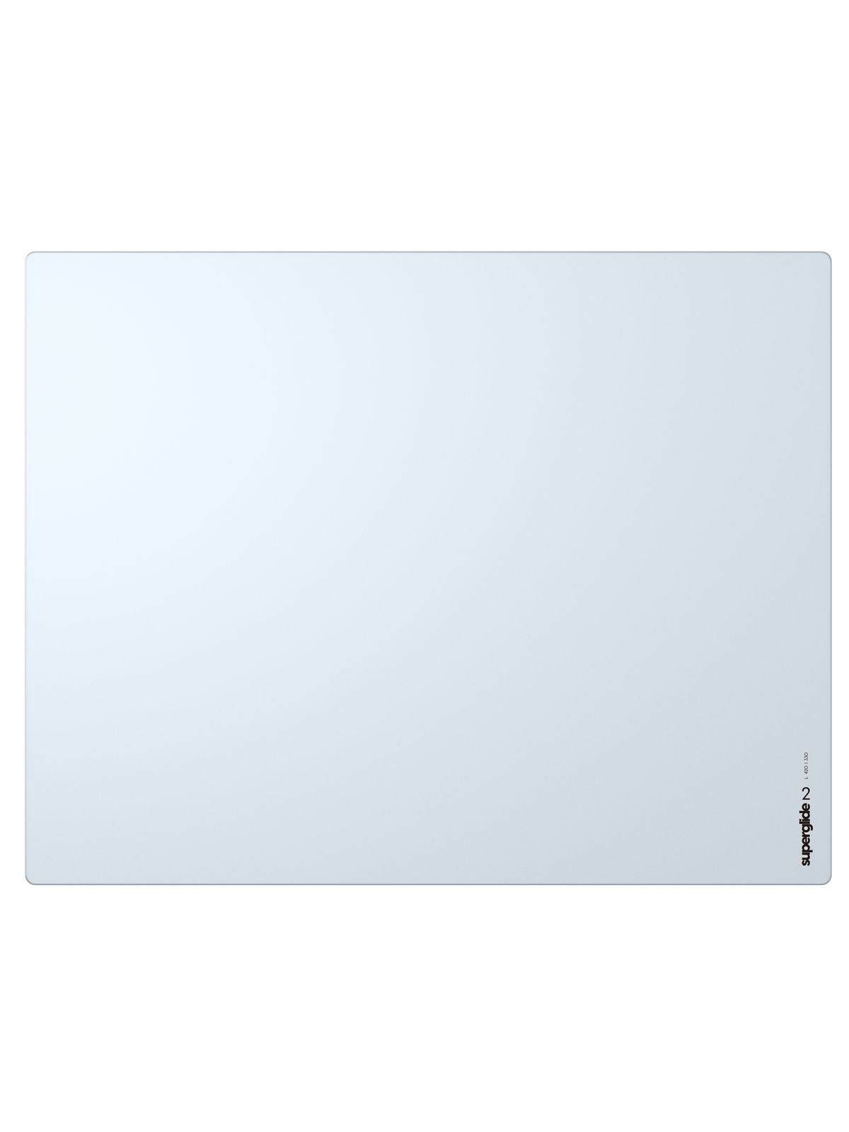 Pulsar Superglide Glas-mauspad V2 - Large - Weiß - Mauspads Zubehoer - Sgplw2