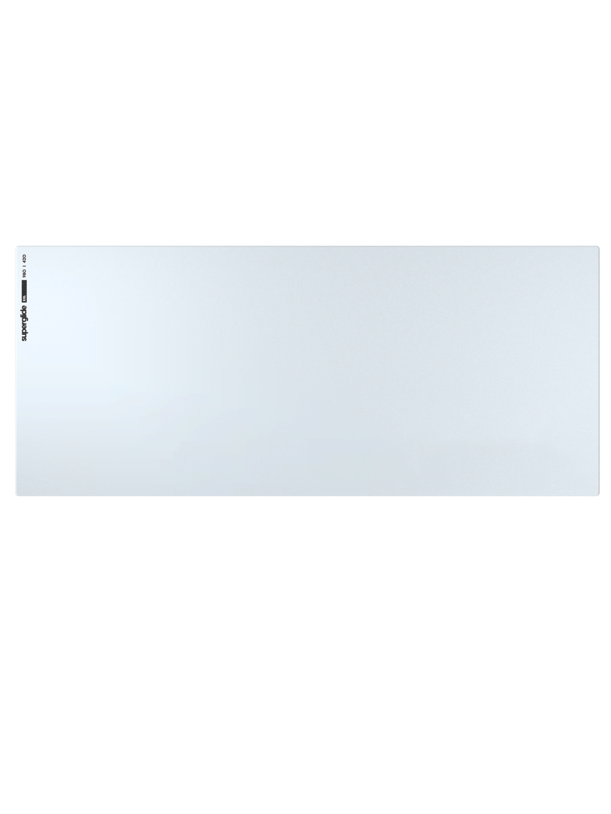 Pulsar Superglide Glas-mauspad V2 - 2xl - Weiß - Mauspads Zubehoer - Sgpxxlw2