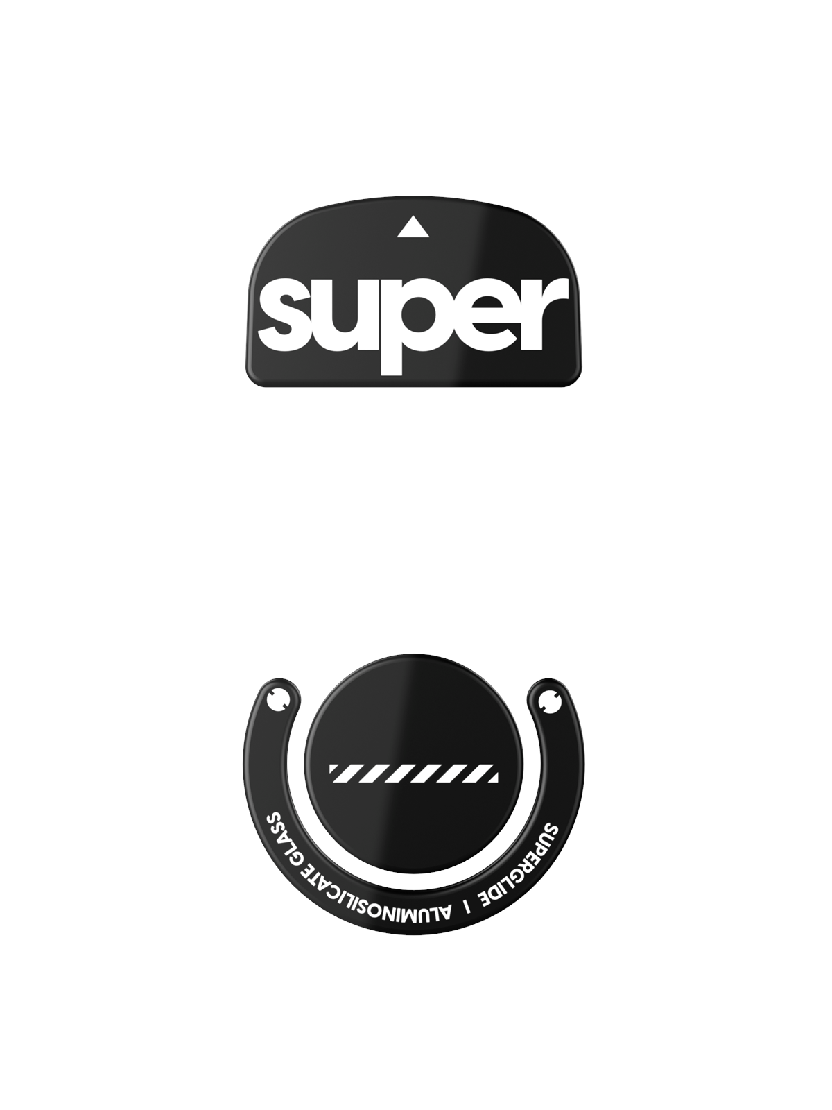 Pulsar Superglide (Type-c) For Logitech G Pro X Superlight - Schwarz - Mauspads Zubehoer - Lgssgb2