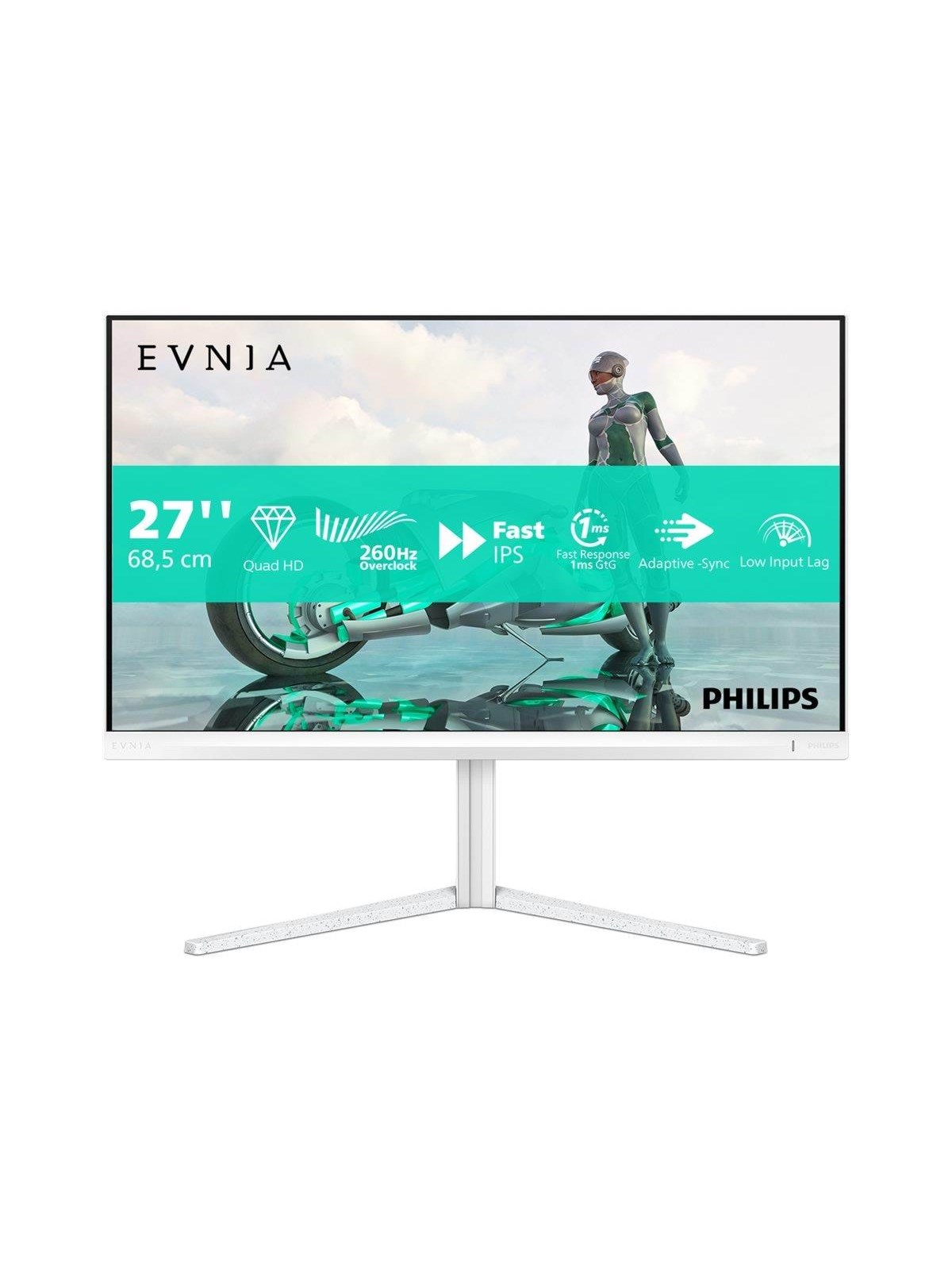 27" Philips Evnia 3000 27m2n3501pa - 2560x1440 (Qhd) - 260hz - Ips - Bildschirm - 27m2n3501pa/00