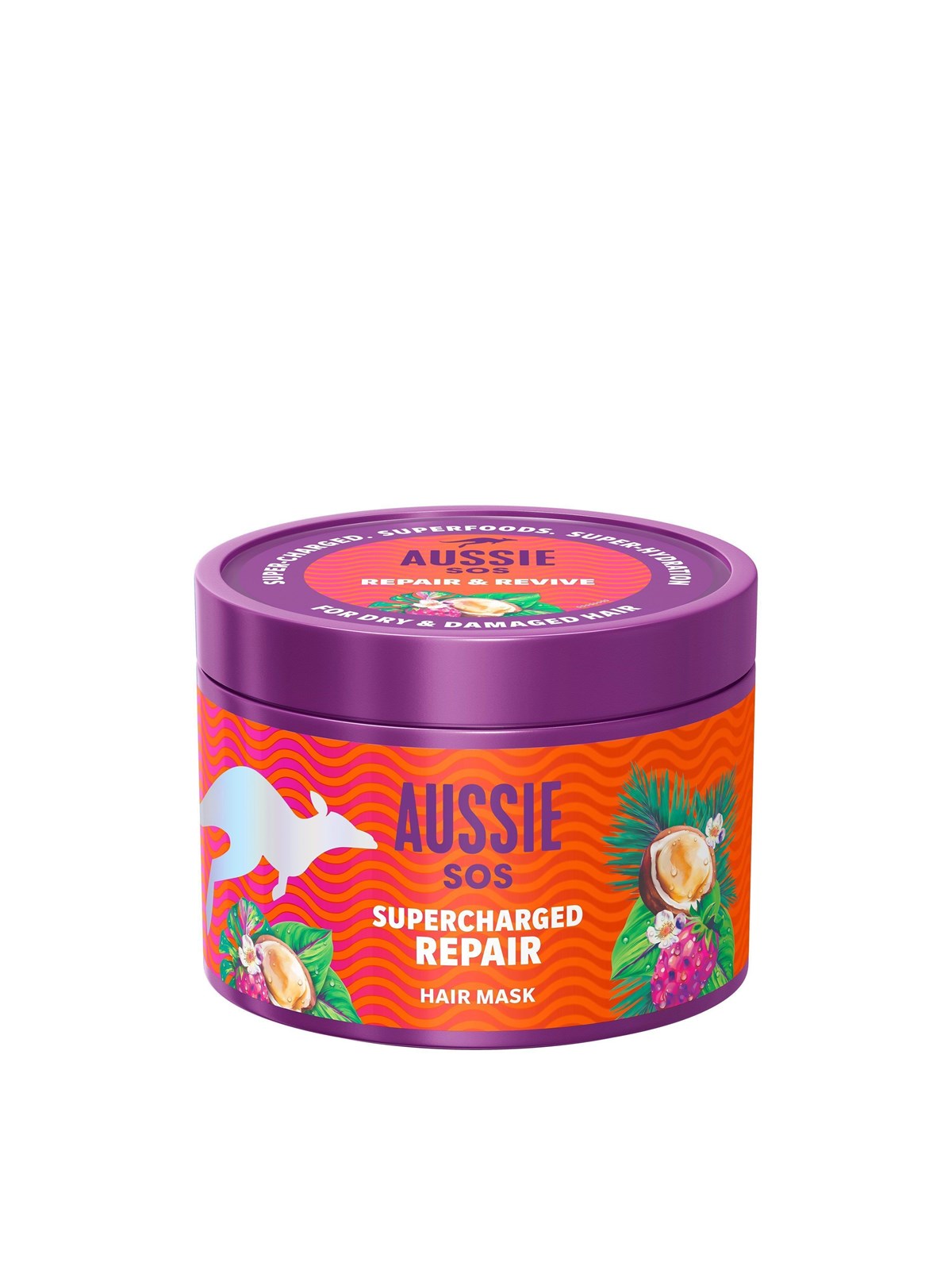 Aussie Sossuperchargedrepairhair Mask - 500ml - Haircare - 8700216441063