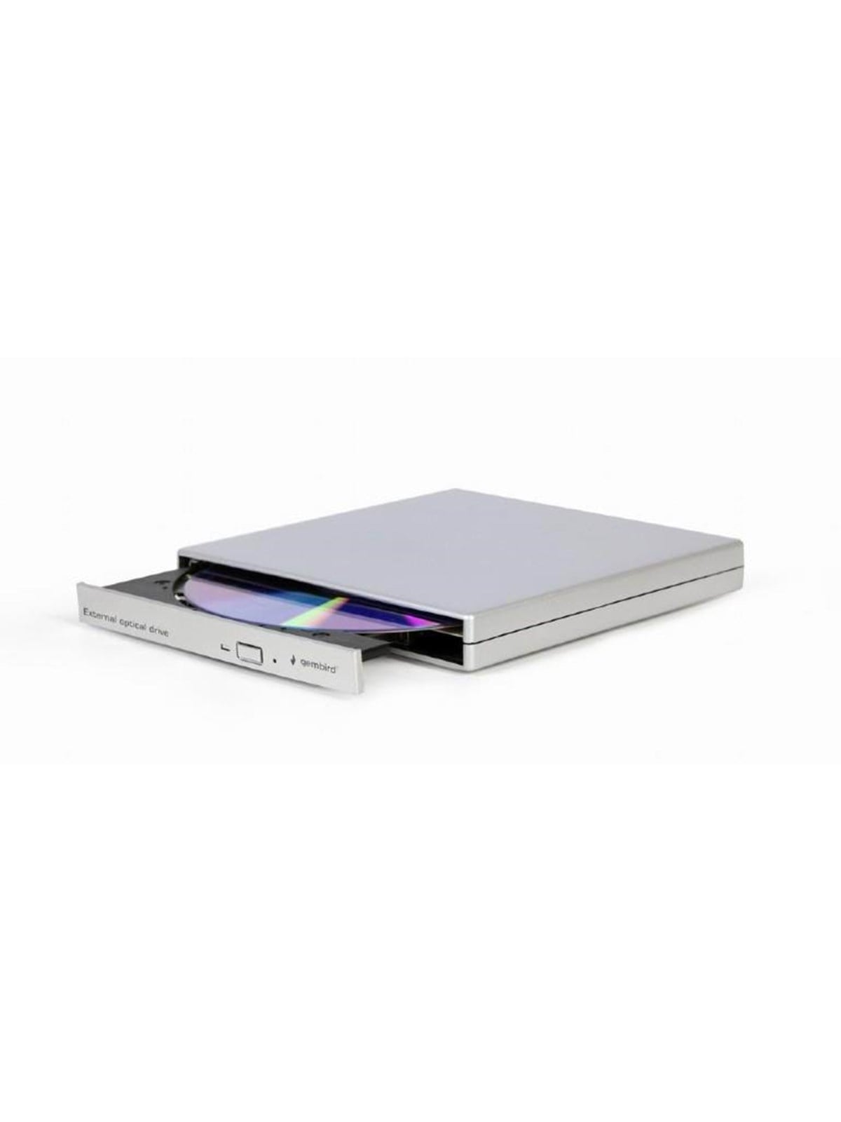 Gembird Dvd-usb-021-sv - Extern - Dvd-rw (Brenner) - Usb 2.0 - Silber - Optisches Laufwerk Dvd BR Floppy