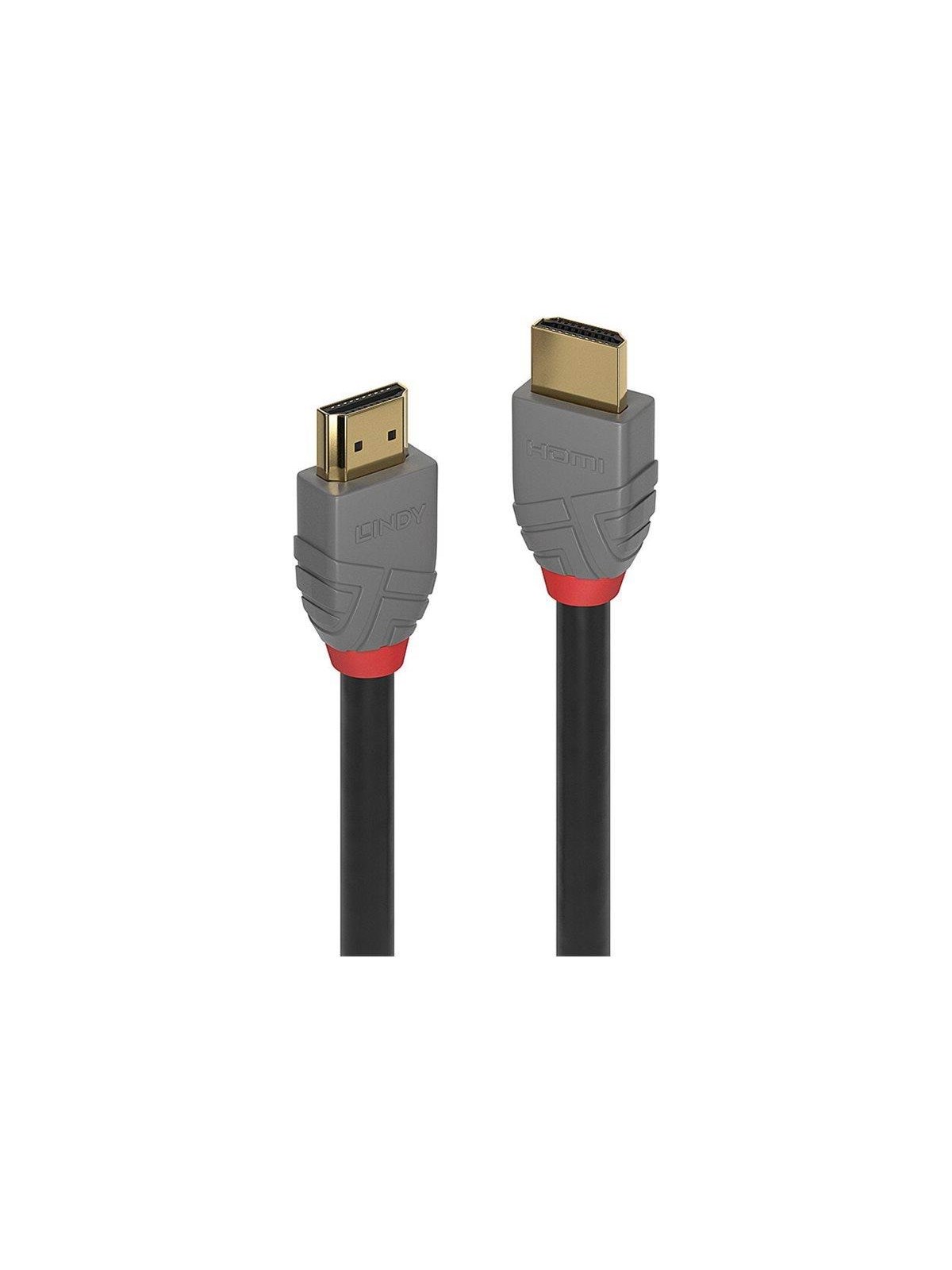 Lindy Anthra Line Hdmi Cable With Ethernet - 2 m - Display Kabel - 36953
