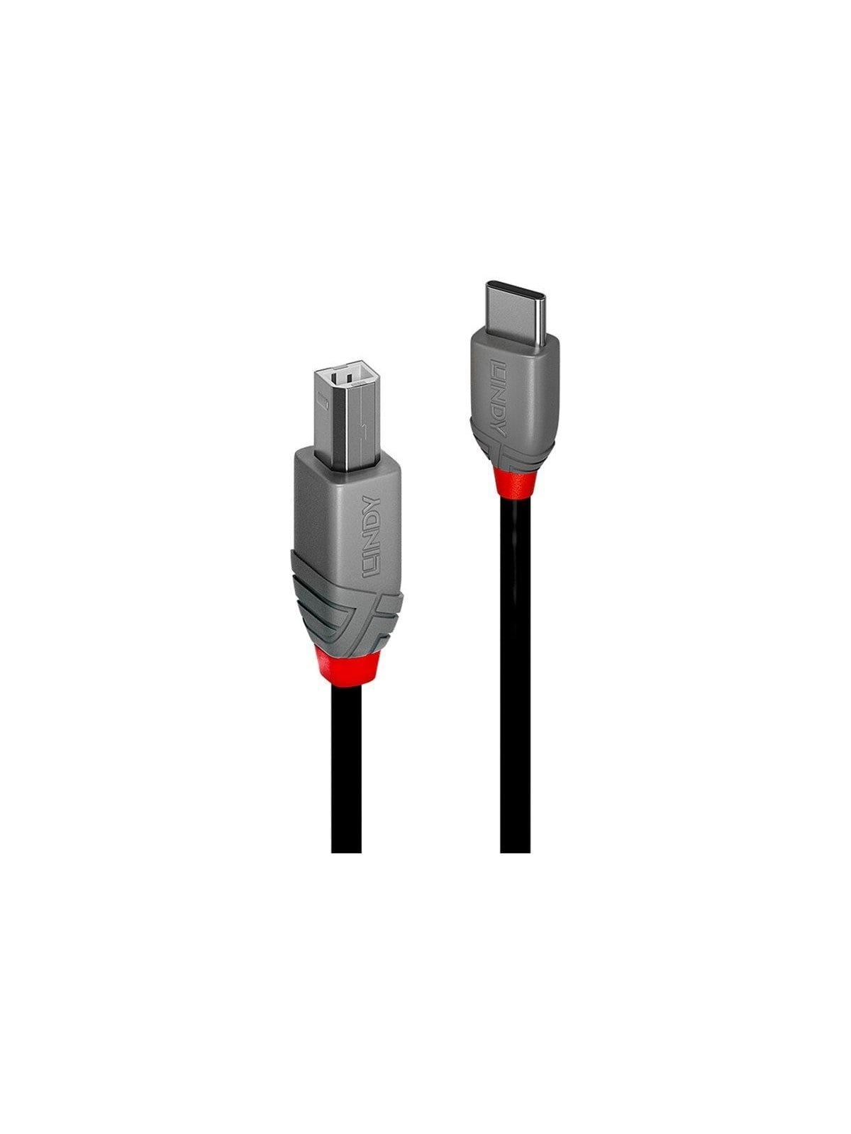 Lindy - Usb-c Cable - 24 Pin Usb-c to Usb Type B - 3 m - Usb Kabel - 36943