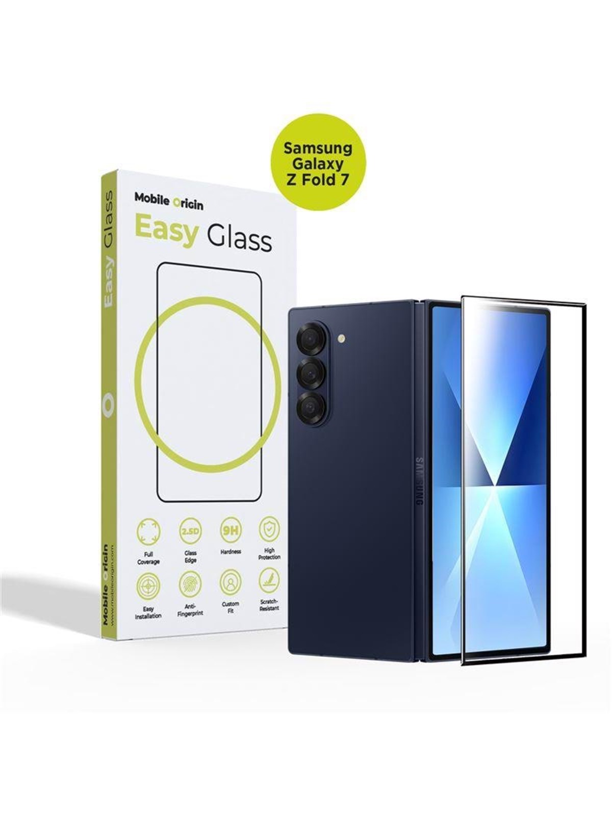 Mobile Origin Easyglass Samsung Galaxy Z Fold 7 - Handys Schutzfolie - Frl-eg-zfo7