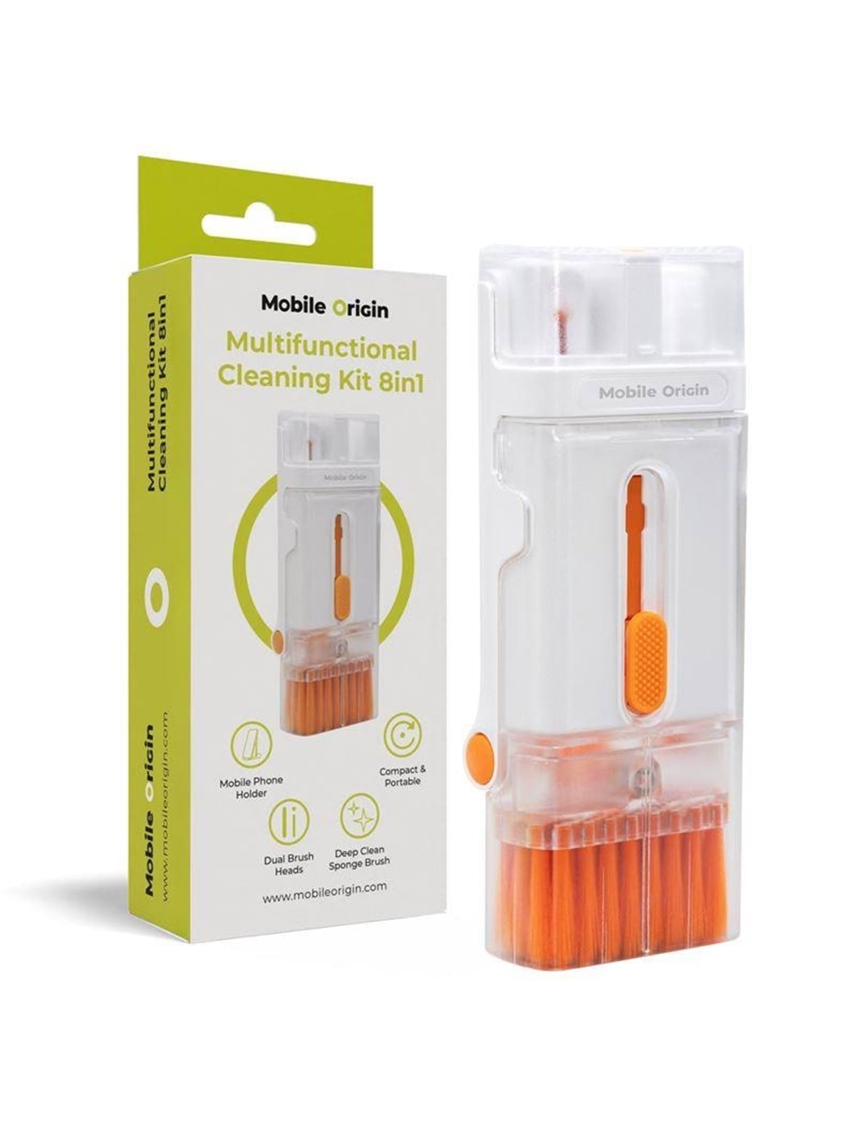 Mobile Origin Multifunctional Cleaning Kit 8in1 - Handys Anderes Zubehoer - Mo-clnk-mfc3