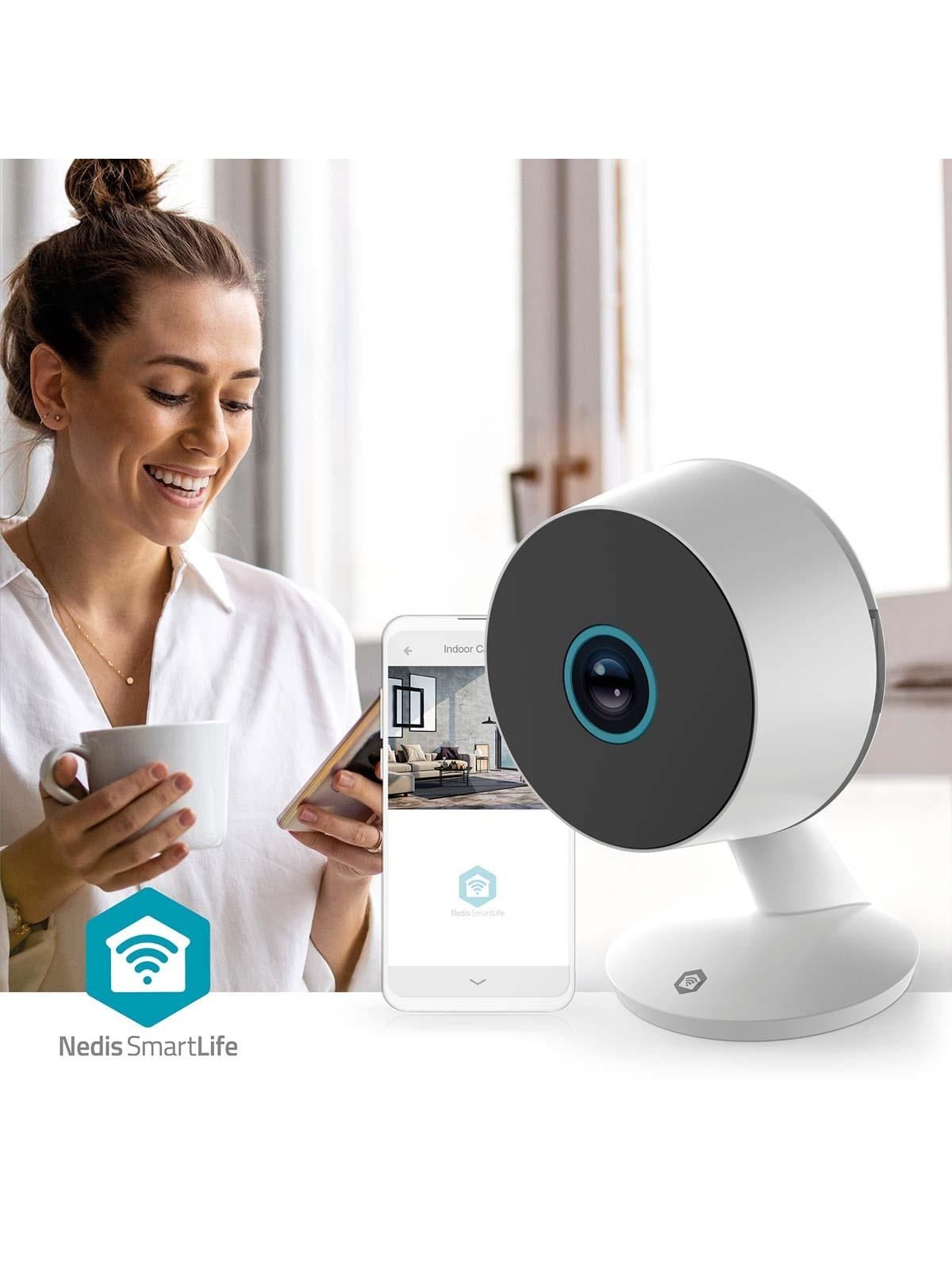 Nedis Smartlife Indoor Kamera Wi-fi Full HD - Smart Home - Wifici08cwt