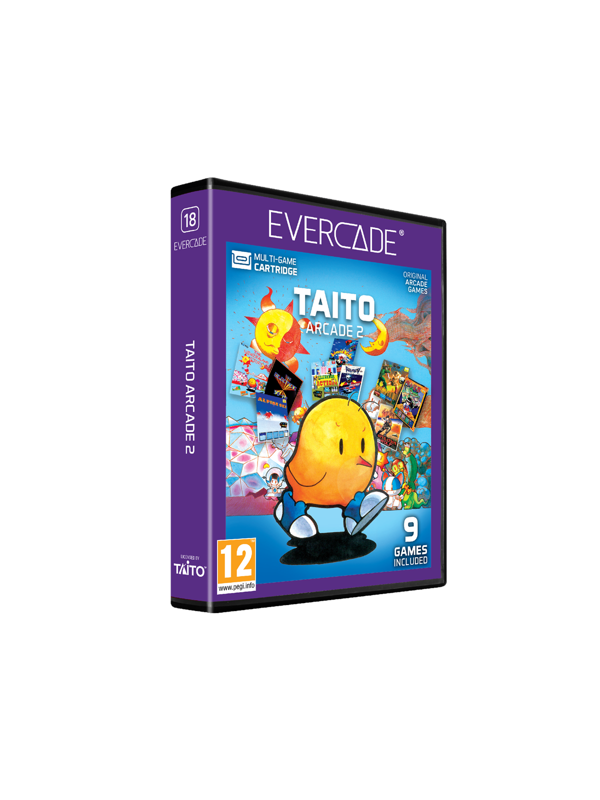 Taito Arcade 2 - Evercade - Retro - Pegi 12 - Spiele - 5060990241413
