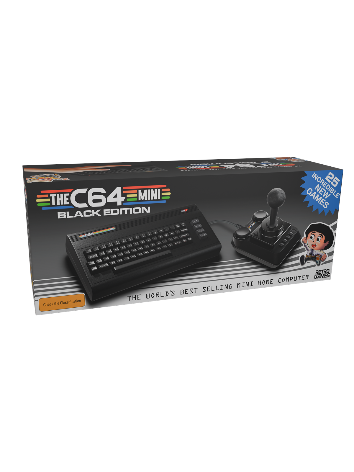Retro Games Thec64 Mini - Black Edition - Spielkonsolen - 4020628553807