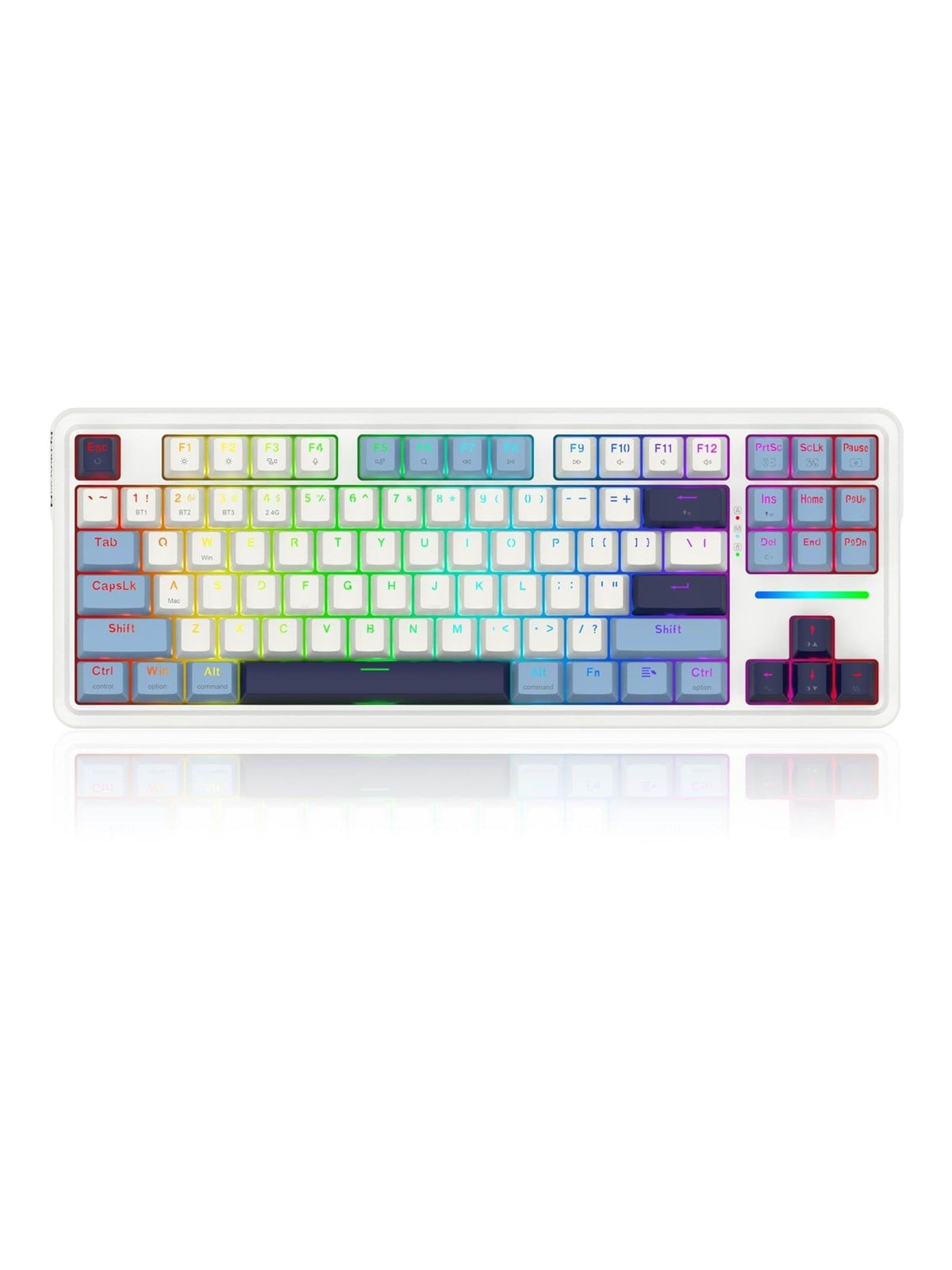 Redragon K728wbb-rgb-pro Antonium Pro Keyboard - Gaming Tastaturen - Englisch (US) - Weiss