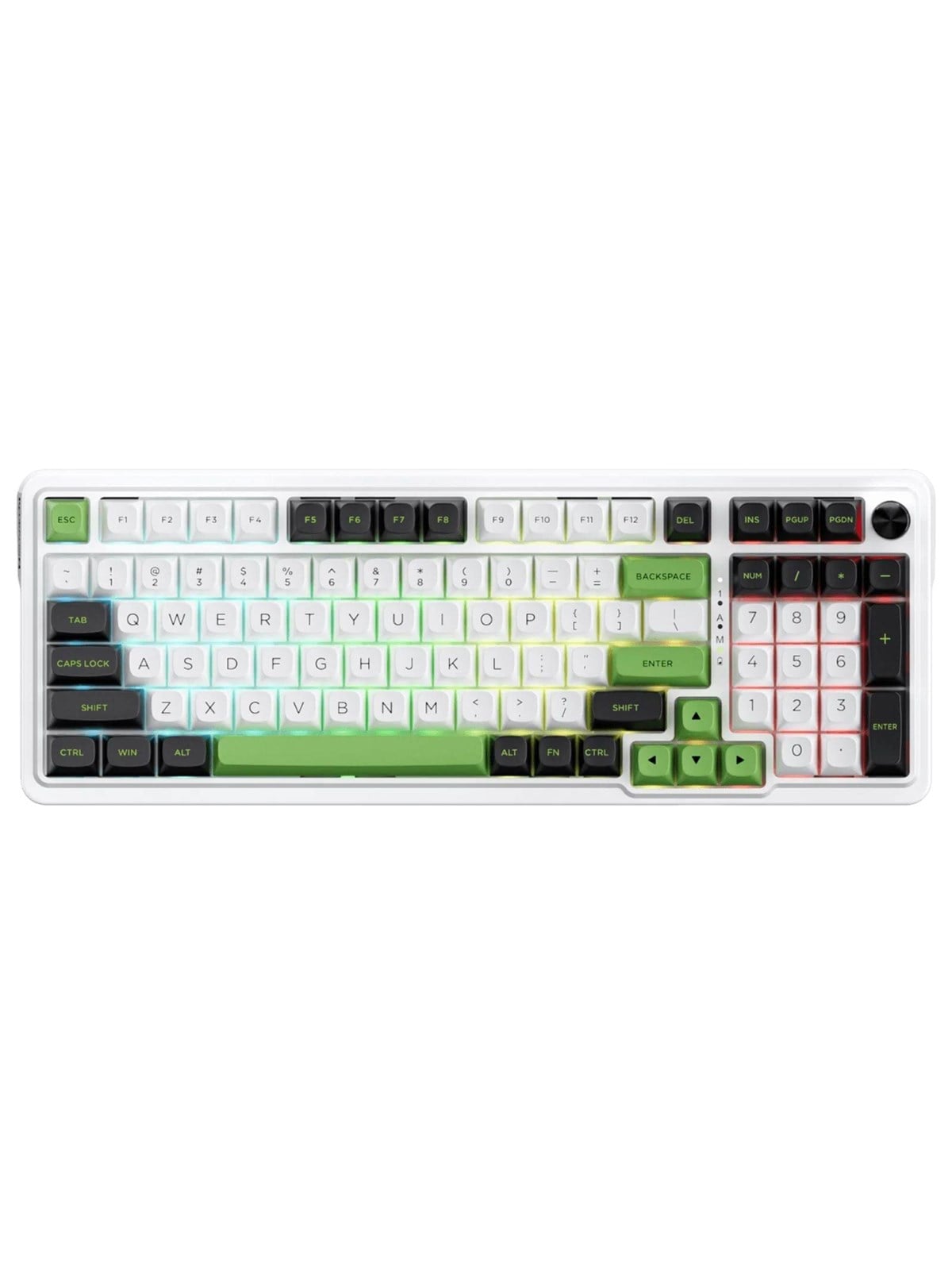 Redragon K686wbg-rgb-max Eisa Max Keyboard - Gaming Tastaturen - Englisch (US) - Weiss