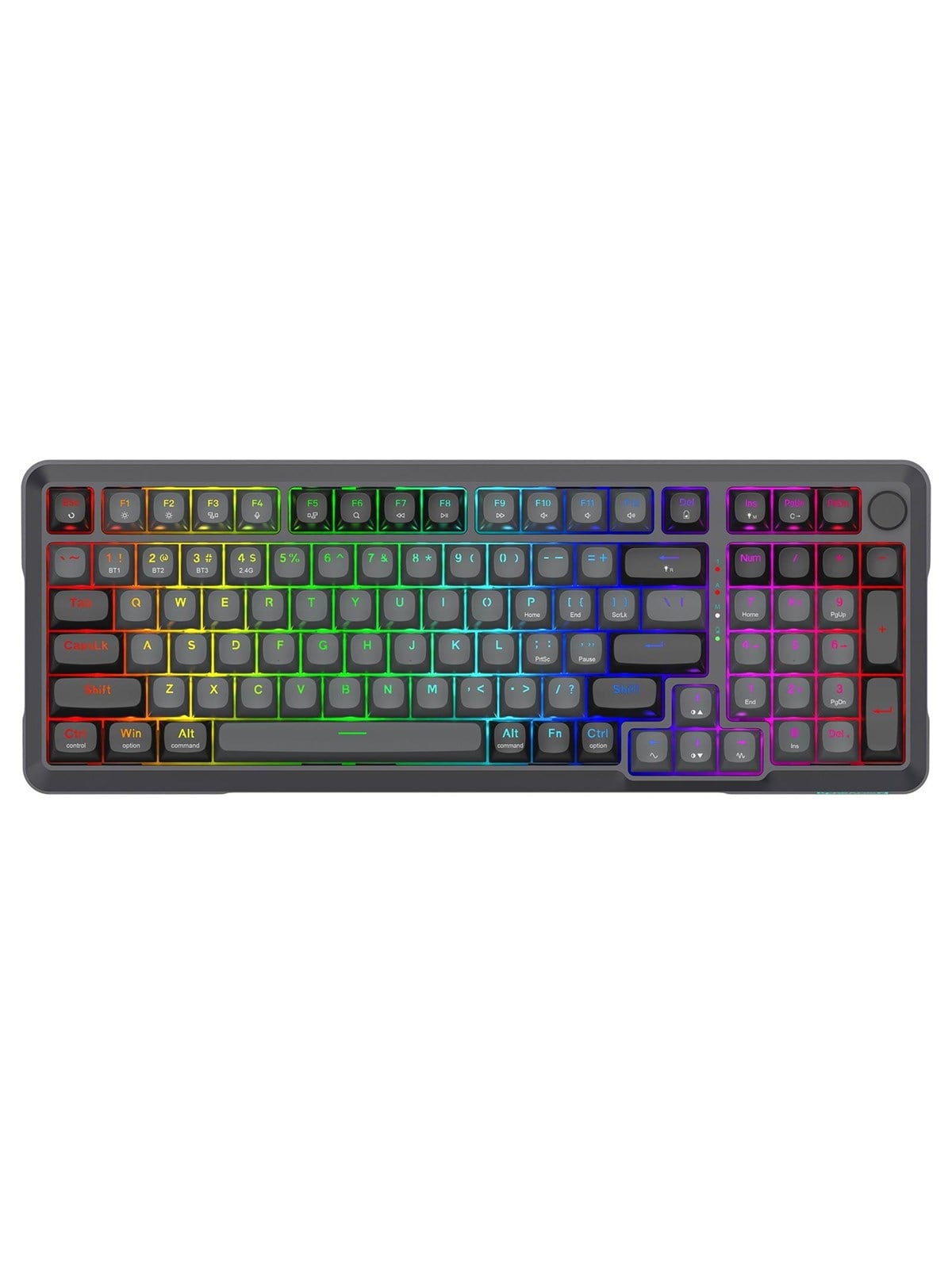 Redragon K688gb-rgb-pro Bragi Keyboard - Gaming Tastaturen - Englisch (US) - Schwarz