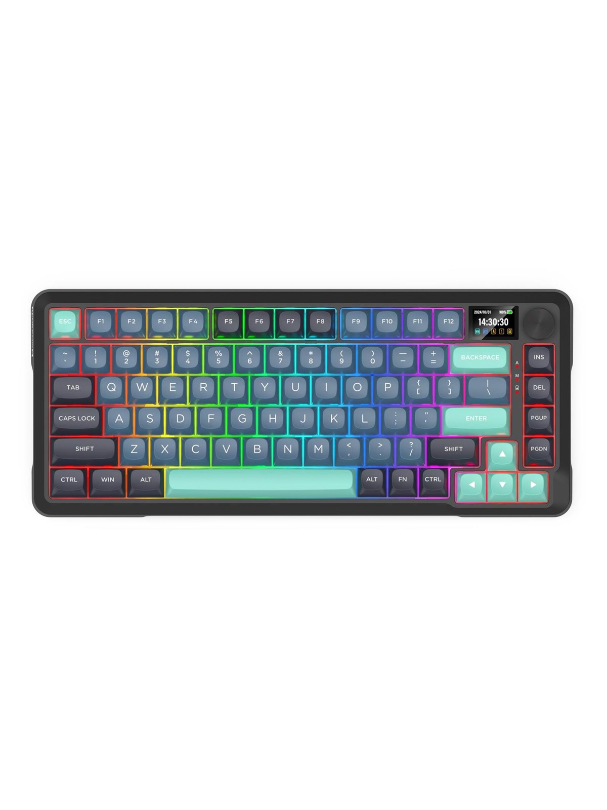 Redragon K724gbg-rgb-pro Behemoth Keyboard - Gaming Tastaturen - Englisch (US) - Schwarz
