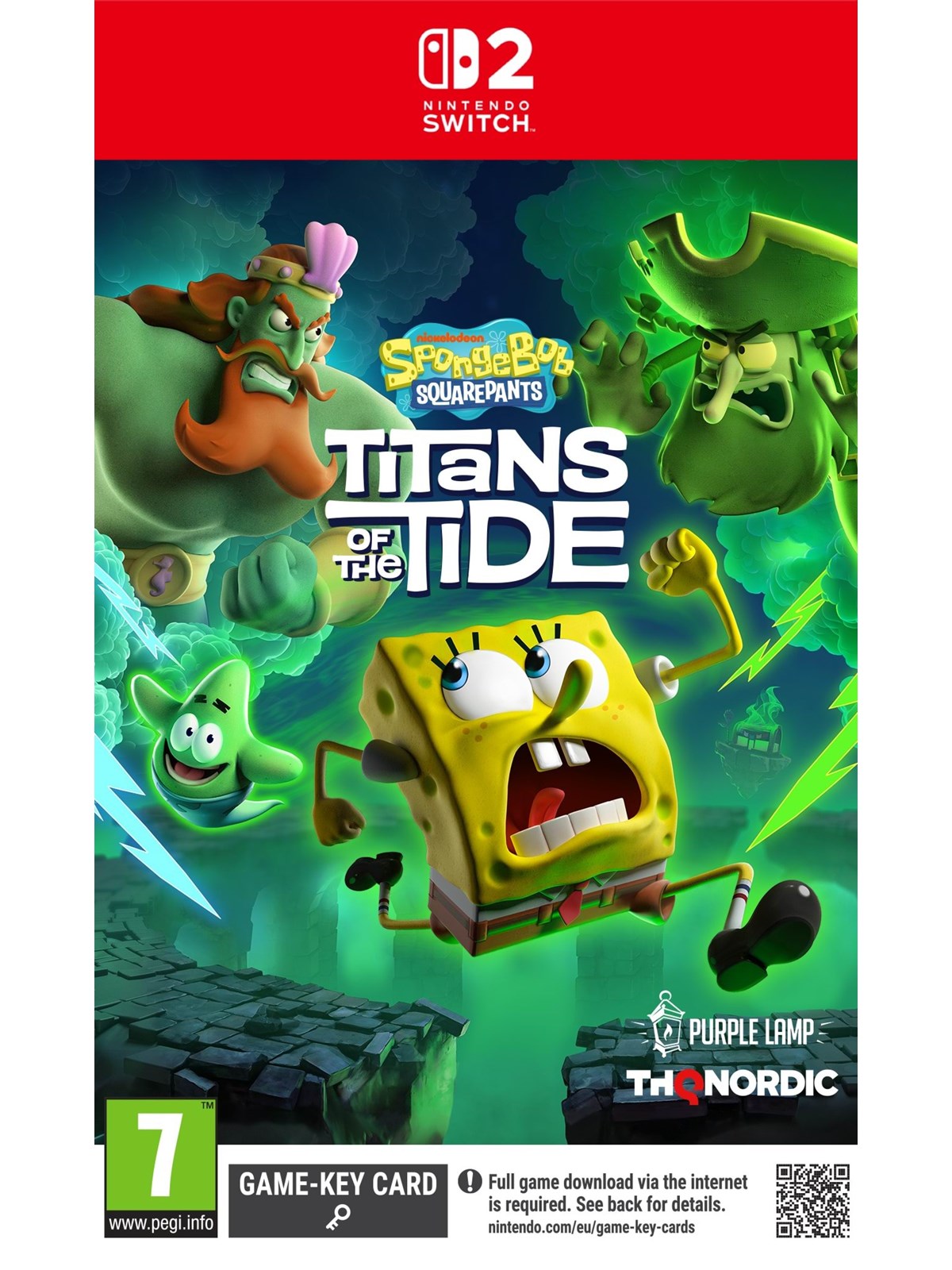 Spongebob Squarepants: Titans of The Tide - Nintendo Switch 2 - Plattform - Pegi 7 - Spiele - 9120131603220