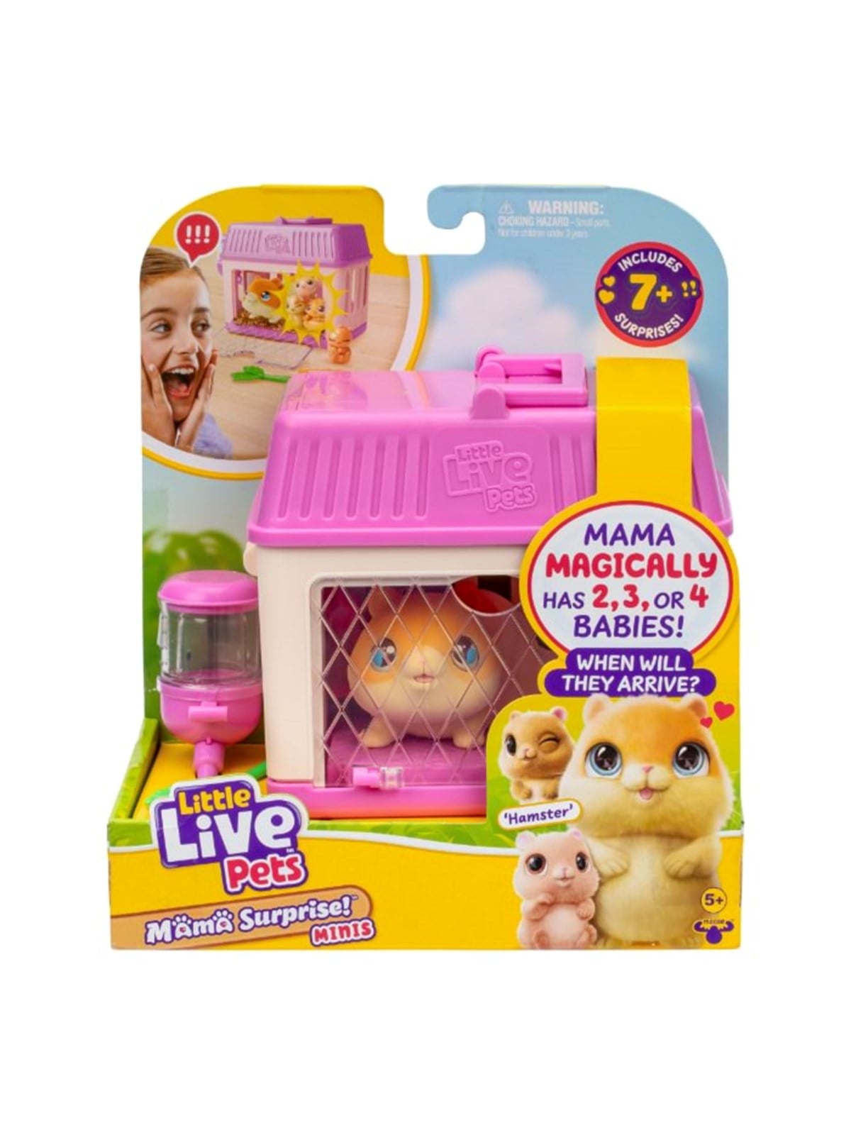 Little Live Pets Mama Surprise Minis Hamster - Plush - 26626