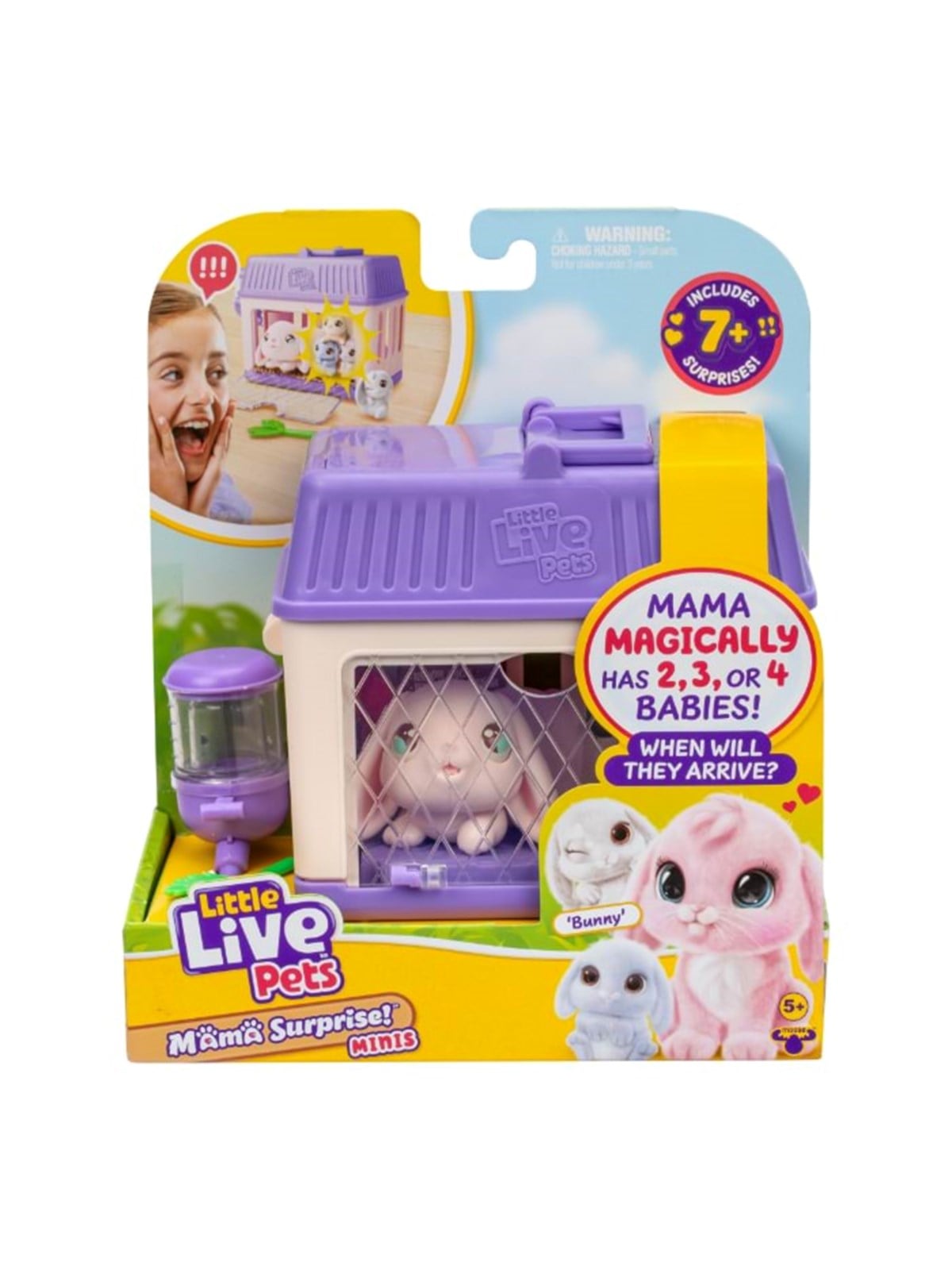 Little Live Pets Mama Surprise Minis Bunny - Plush - 26625
