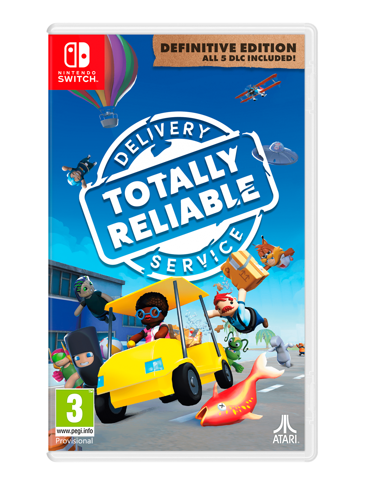Totally Reliable Delivery Service (Definitive Edition) - Nintendo Switch - Action/abenteuer - Pegi 3 - Spiele - 5056635616289