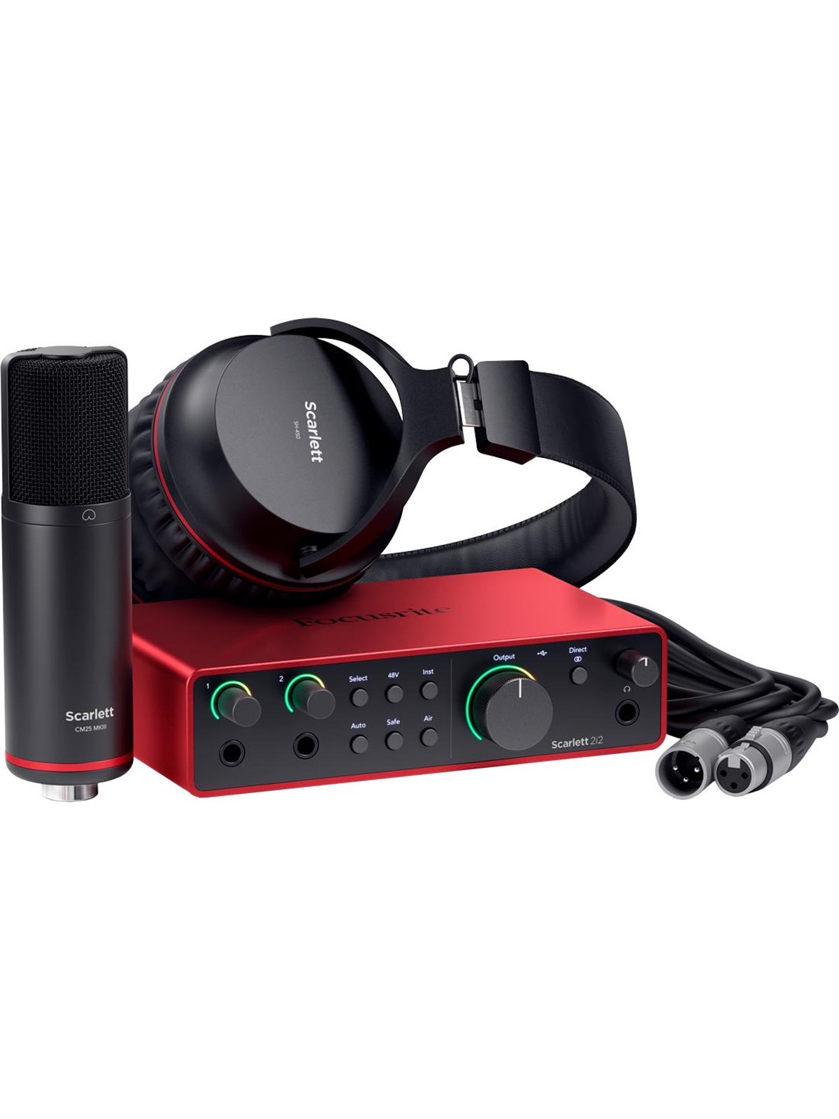 Focusrite Scarlettstudio 2i2 Kit - 4th Gen - Musikinstrumente DJ Ausstattung - 596951