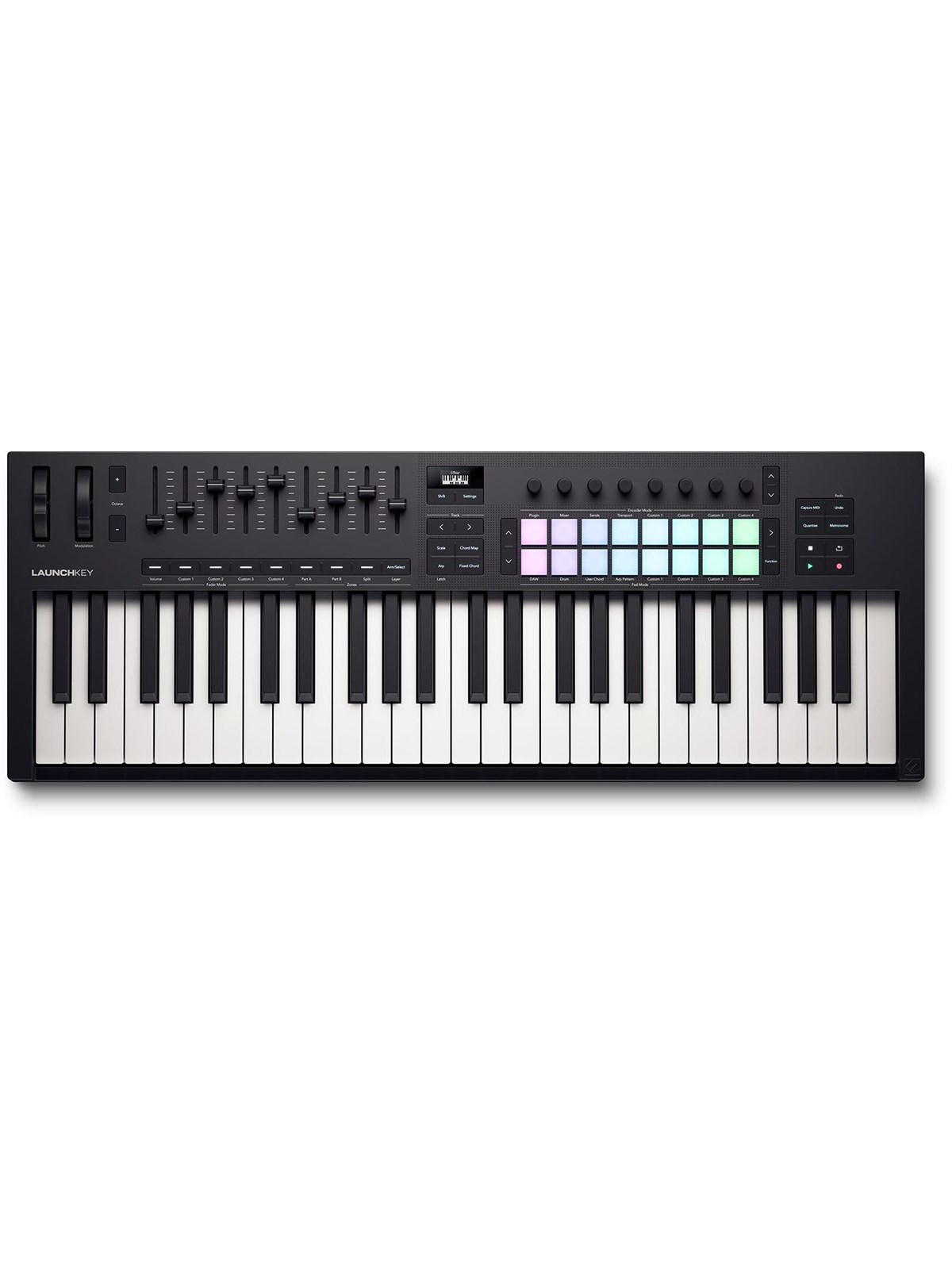 Novation Launchkey 49 Mk4 - 49 Semi-weighted Keys 16 Pads - Musikinstrumente DJ Ausstattung - 610135