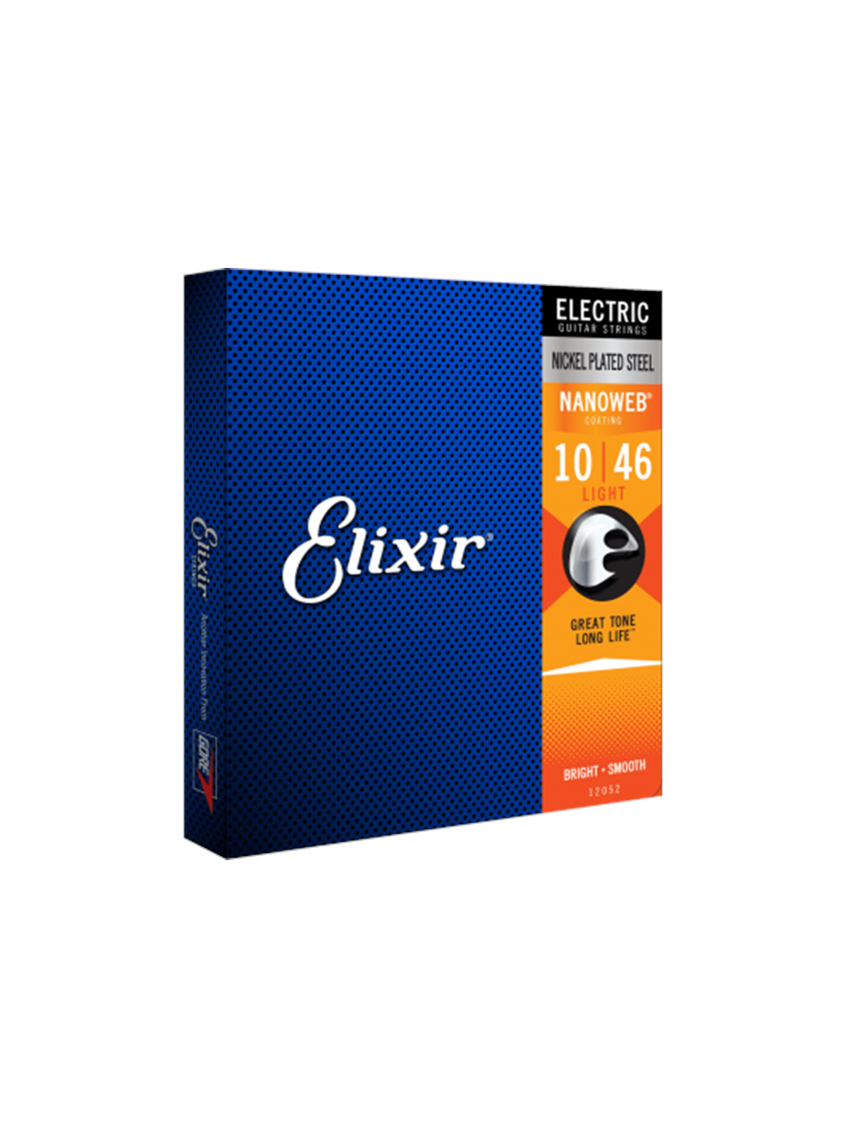 Elixir Strings 12052 - Vernickelter Stahl - E-gitarren-saiten - Nanoweb - Light (10-46) - Musikinstrumente DJ Ausstattung - Cel 12052