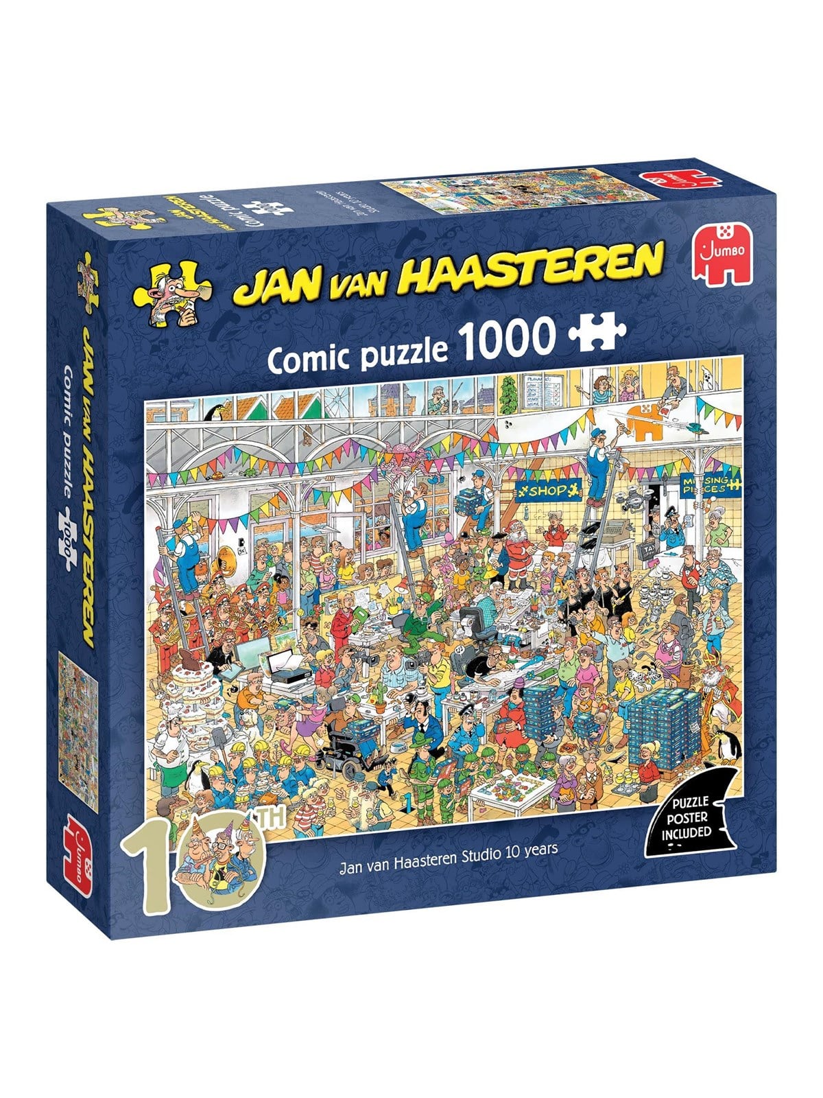 Jan Van Haasteren Studio 10 Years (1000) - Puzzle - 1110100616