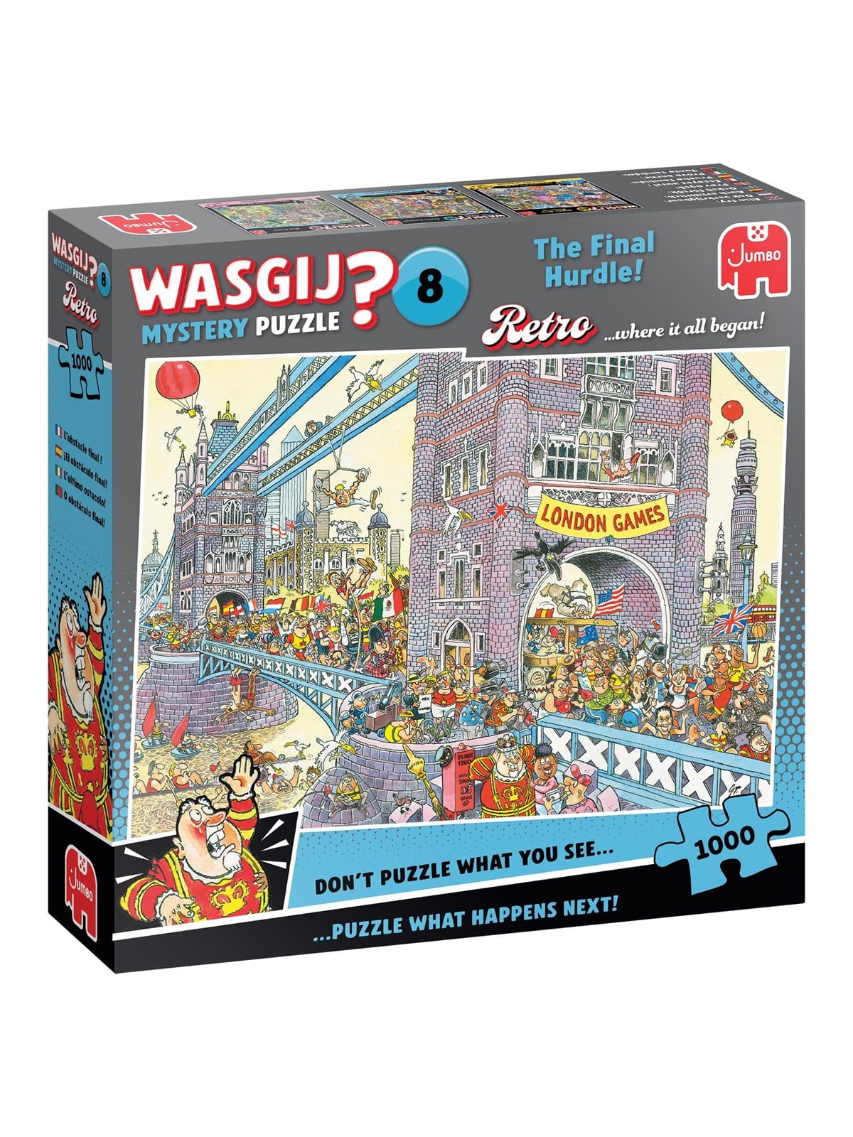 Wasgij Retry Mystery 8 The Final Hurdle! (1000) - Puzzle - 1110100581