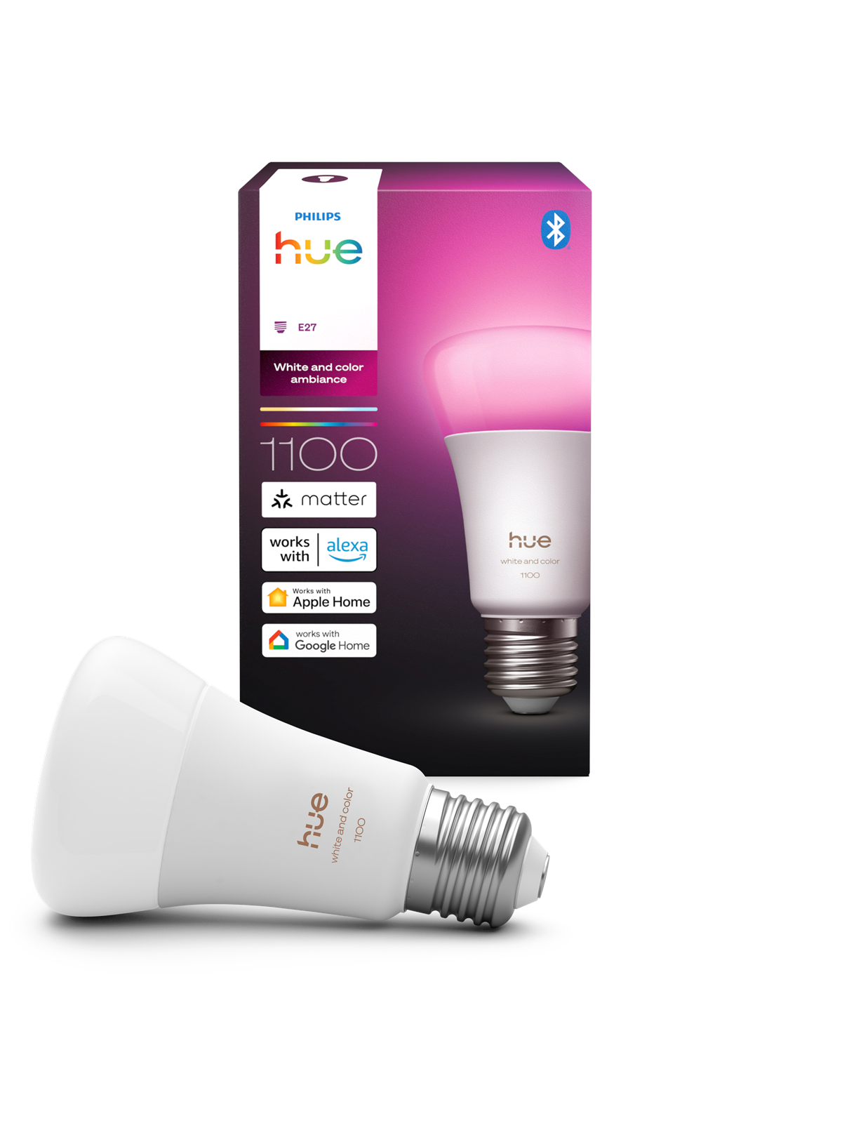 Philips A60 - E27 Smart Bulb - 1100 - Smart Home - 929003853501
