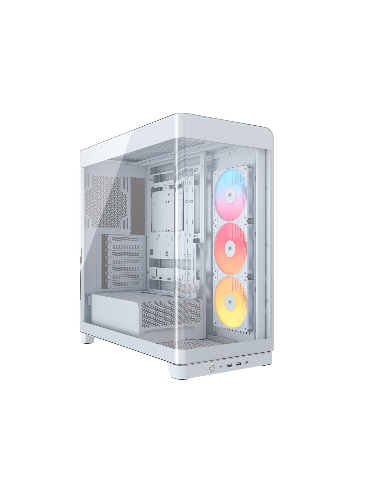 Corsair Frame 4500x Rs-r Argb White - Gehäuse - Miditower - Weiß - Gehaeuse - Cc-9011315-ww