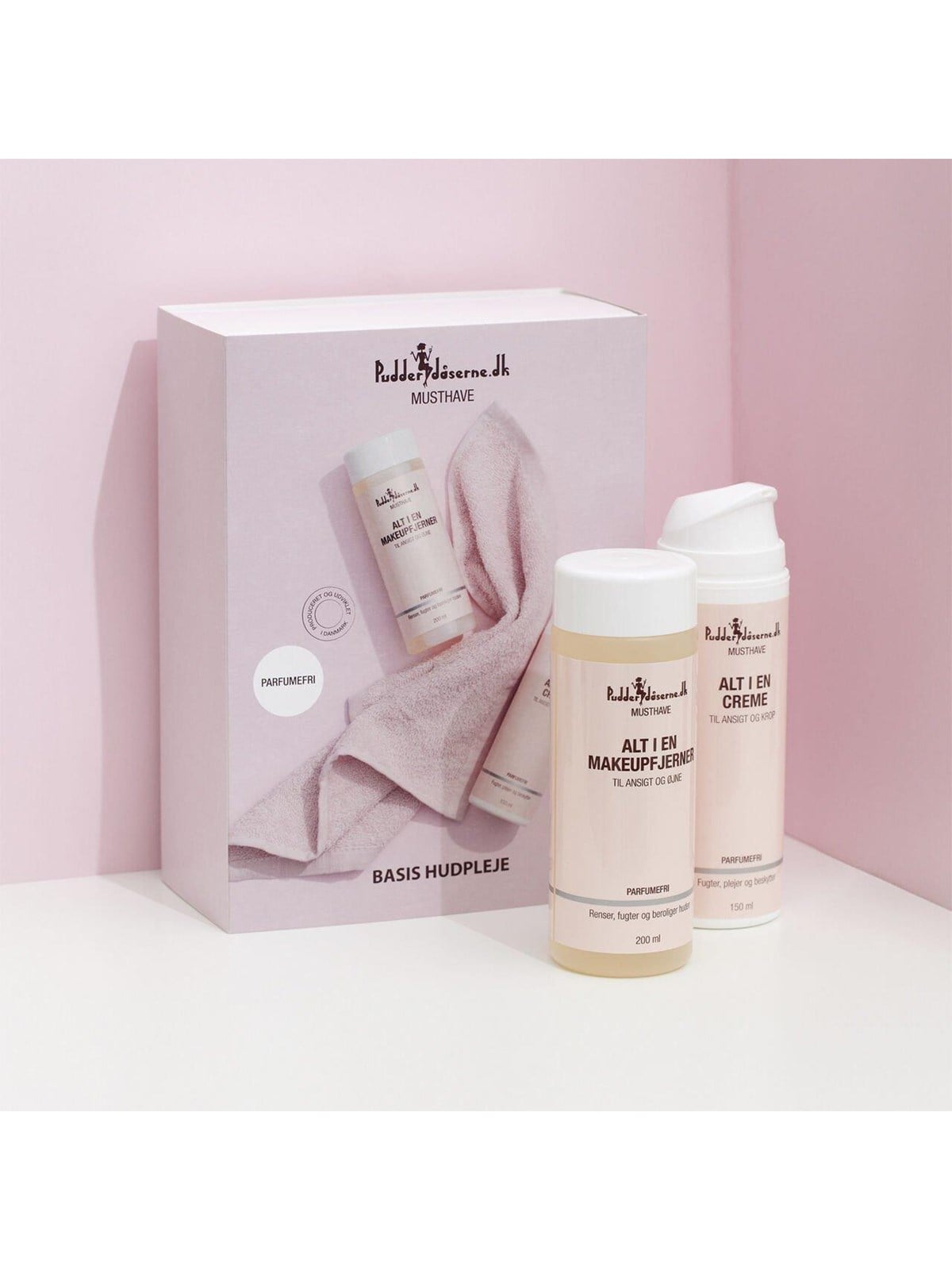Pudderdåserne Basic Skincare Gift Box - Geschenkbox - 5711914194055