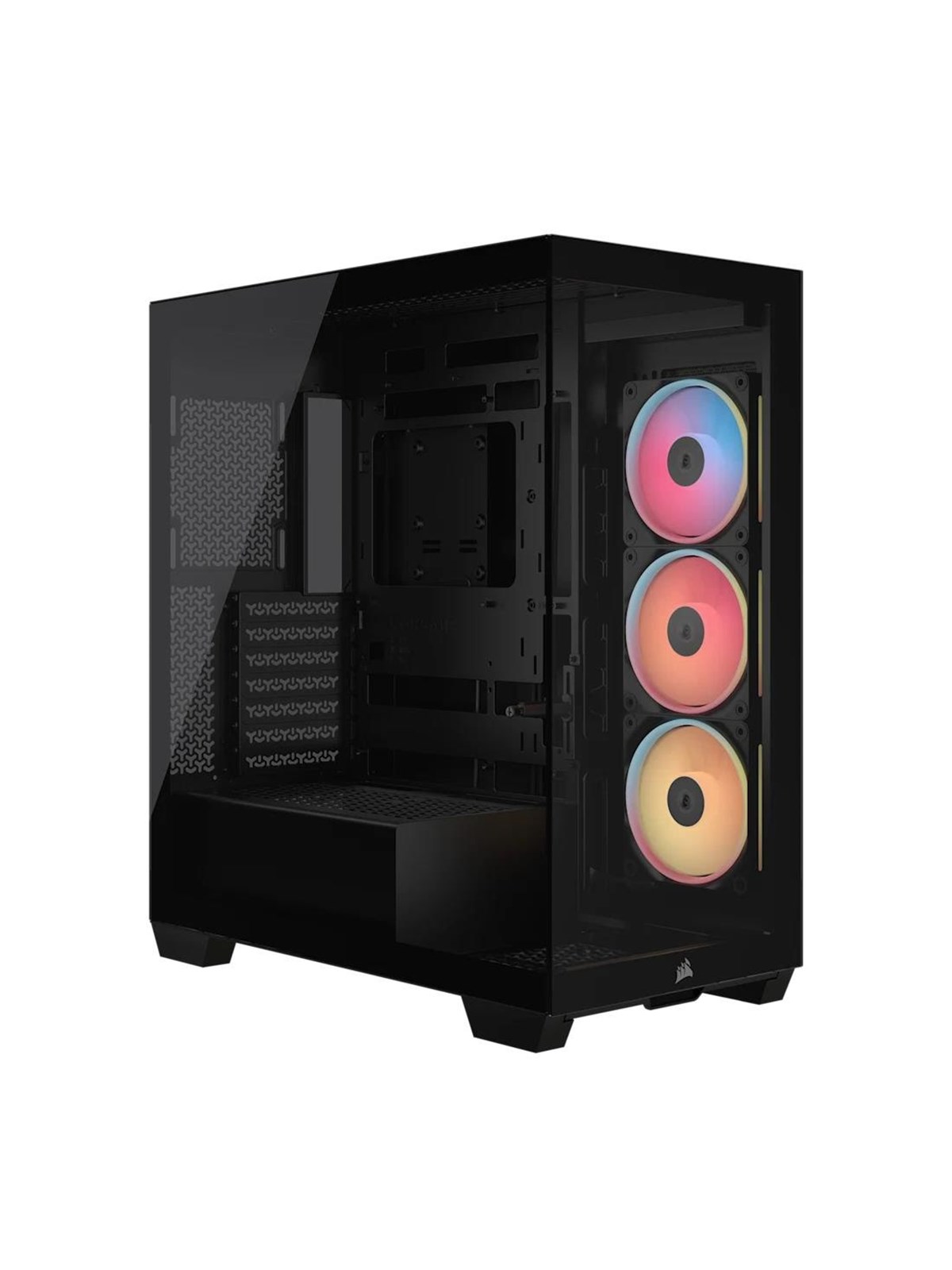 Corsair 3500x Lxr Link Black - Gehäuse - Miditower - Schwarz - Gehaeuse - Cc-9011324-ww