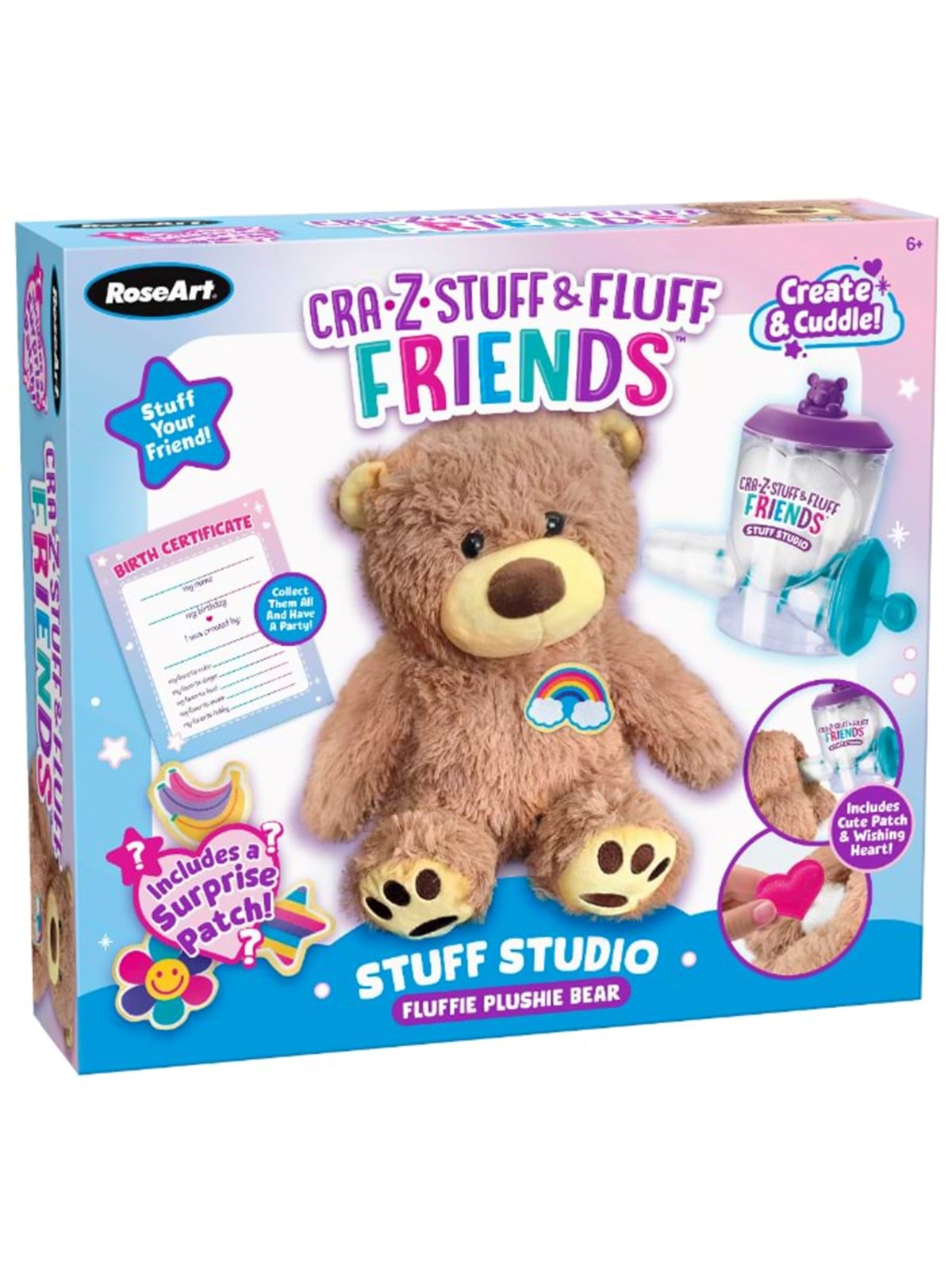 Cra-z-art Stuff And Fluff Friends - Kreativ Spiele - 88917