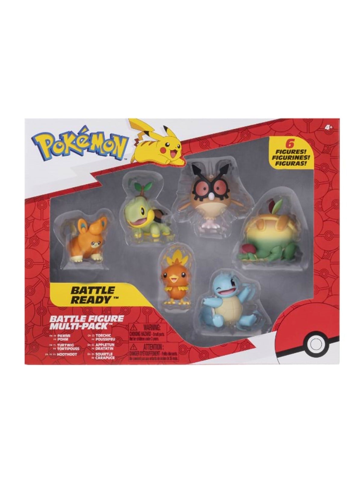 Pokemon Battle Figures 6-pack - Pkw4098